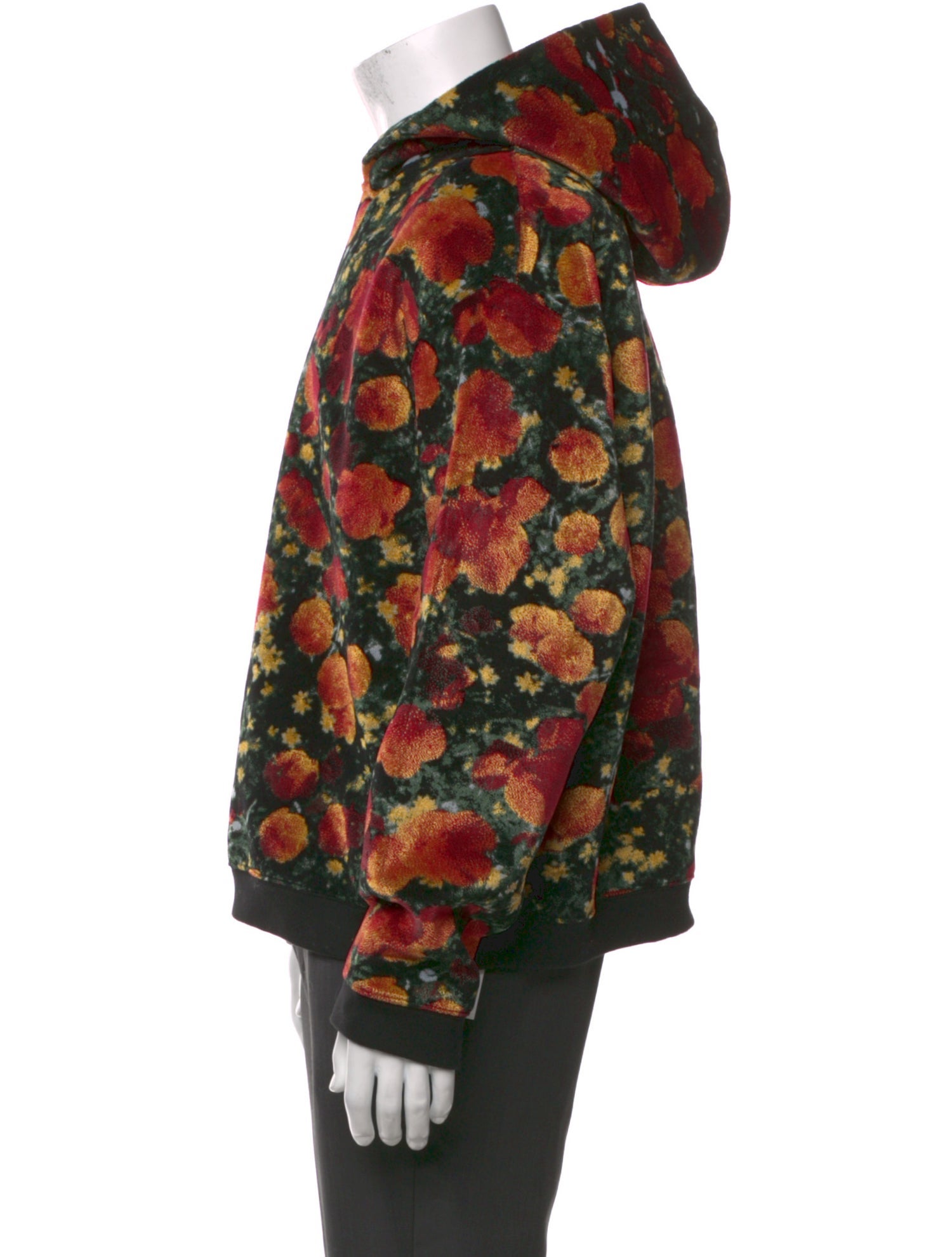 Louis Vuitton 2019 Plain Rainbow Poppies Hoodie w/ Tags