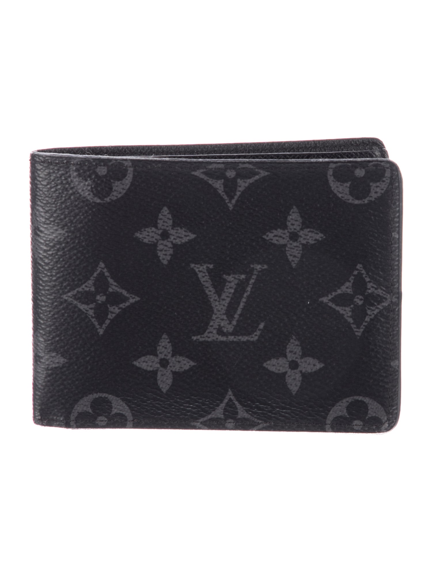 Louis Vuitton Monogram Eclipse Coated Canvas Multiple Wallet