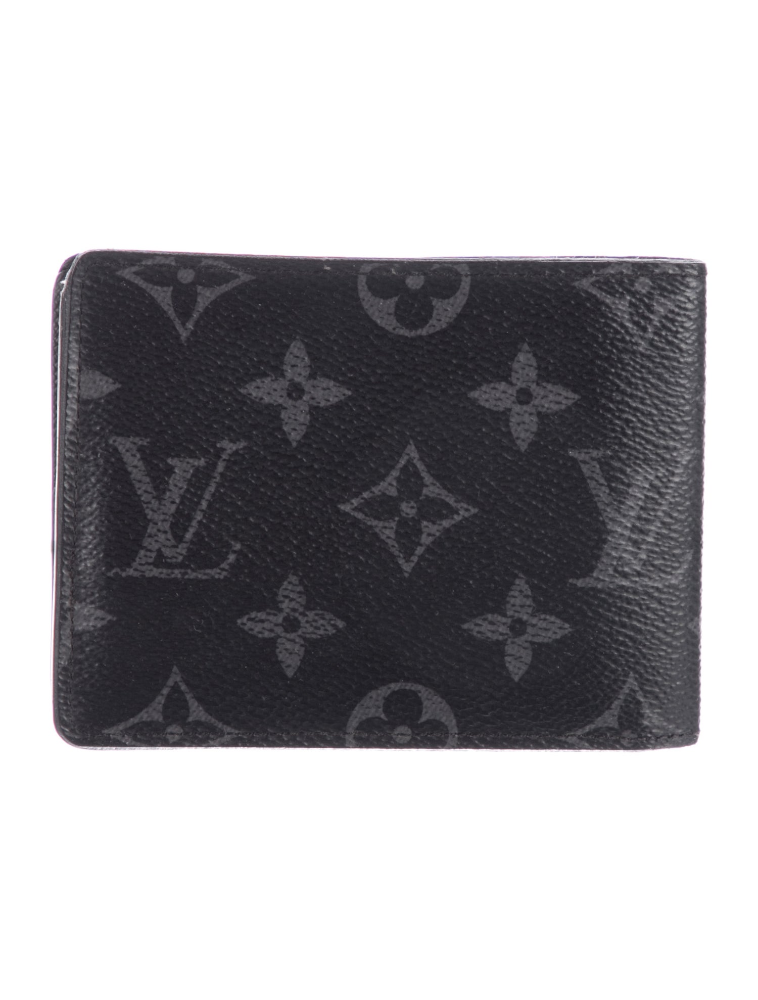 Louis Vuitton Monogram Eclipse Coated Canvas Multiple Wallet