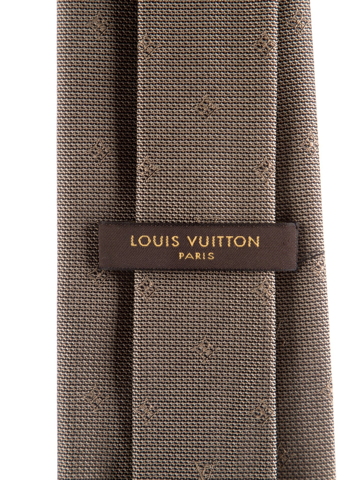 Louis Vuitton Patterned Silk Tie