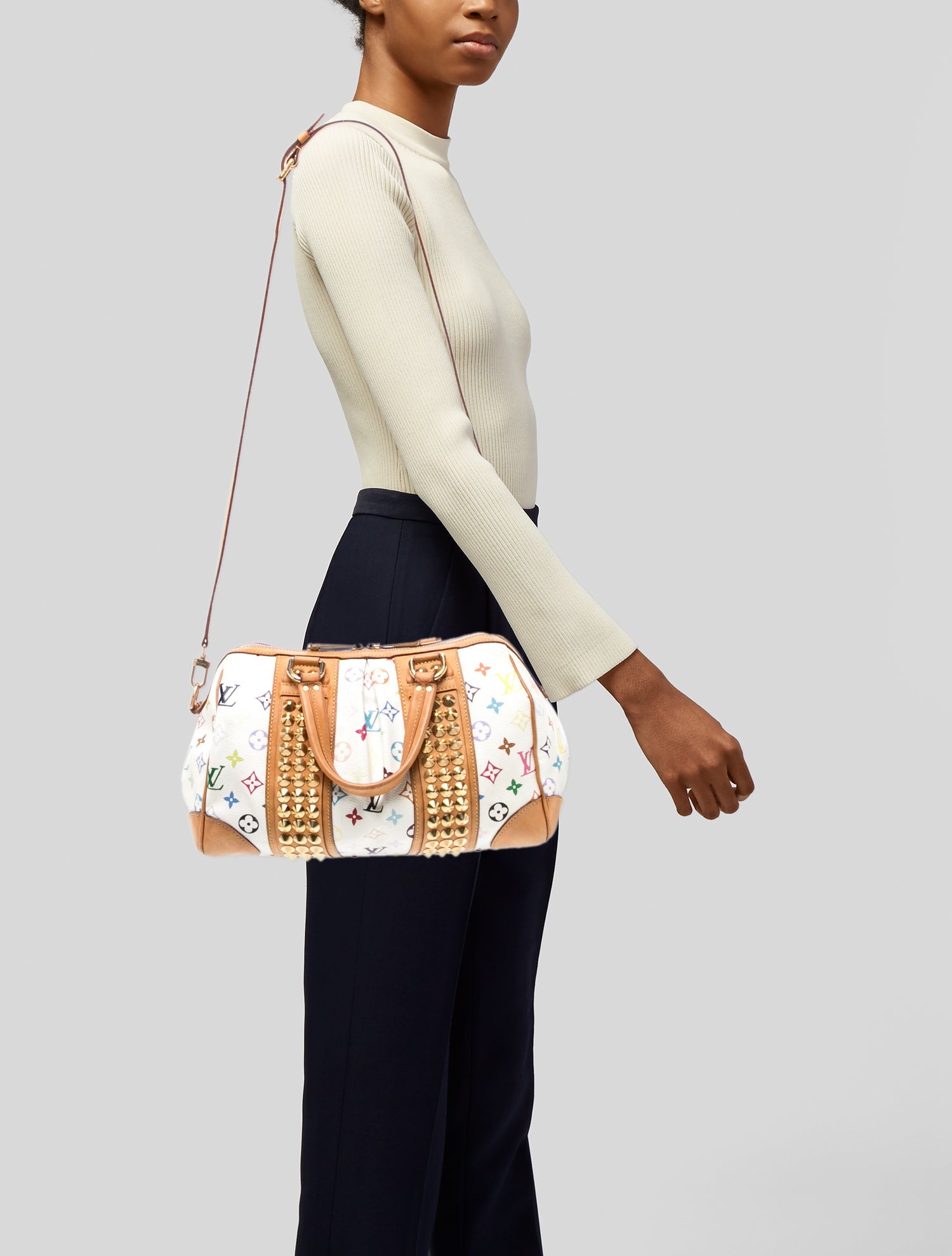Louis Vuitton Multicolore Monogram x Takashi Murakami Courtney MM Vintage