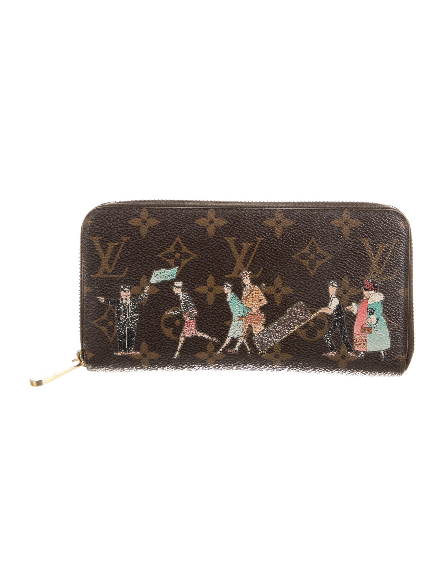 Louis Vuitton Vintage LV Monogram Zippy Wallet