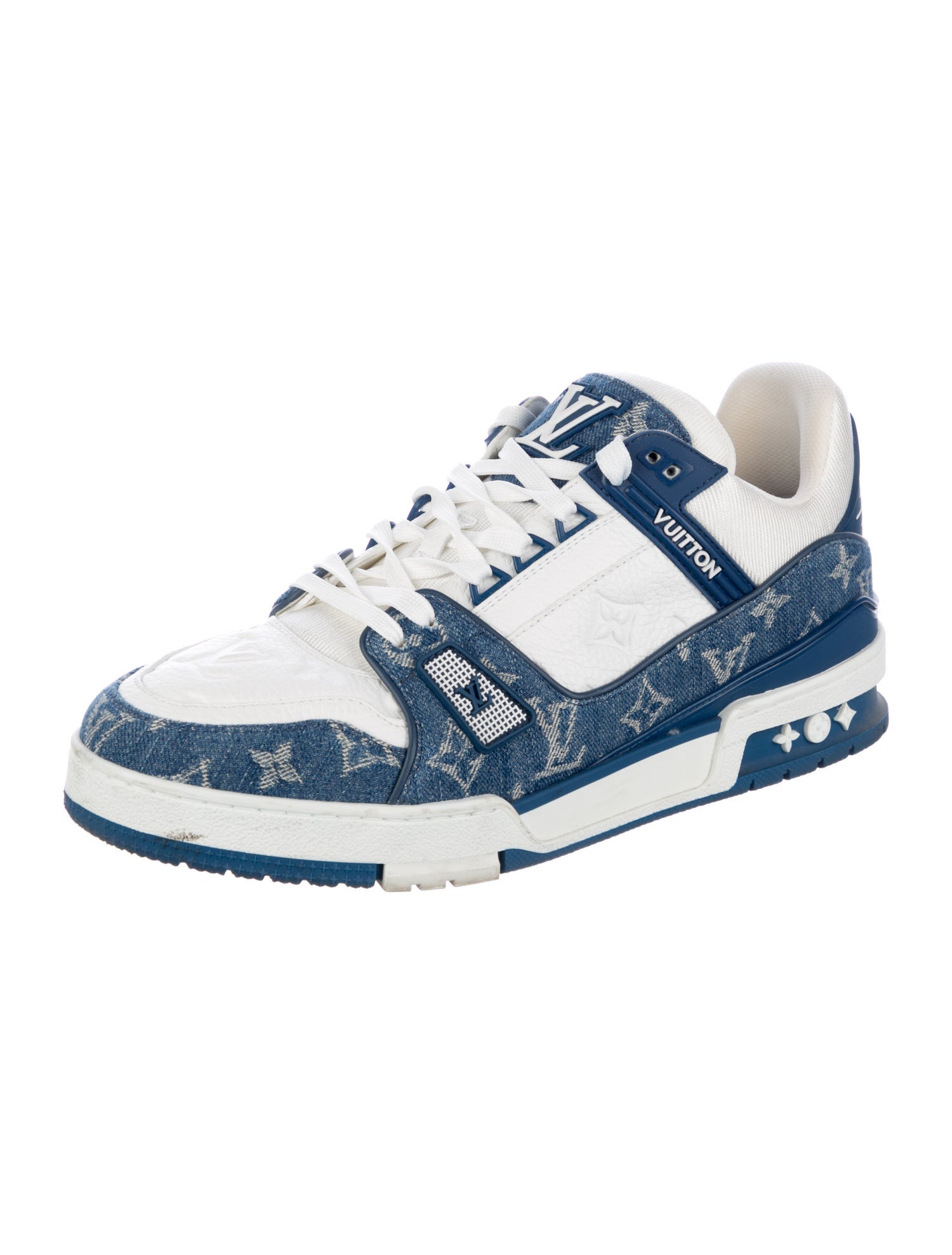 Louis Vuitton LV Monogram Leather Chunky Sneakers