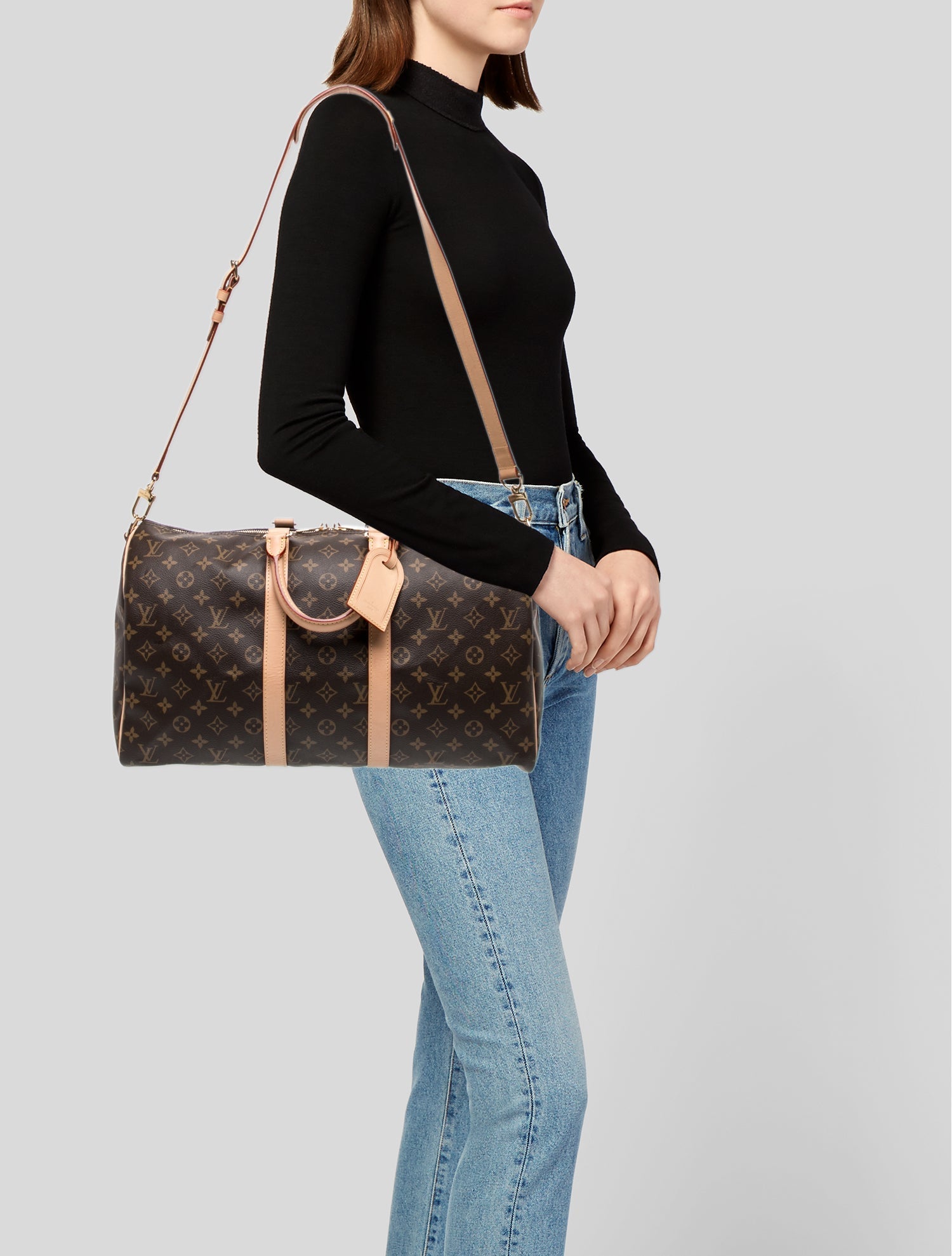 Louis Vuitton LV Monogram Keepall Bandouliere 45