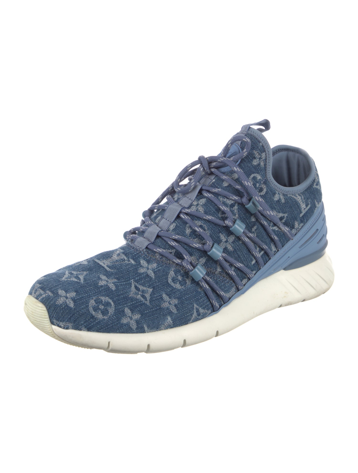 Louis Vuitton LV Monogram Denim Sneakers