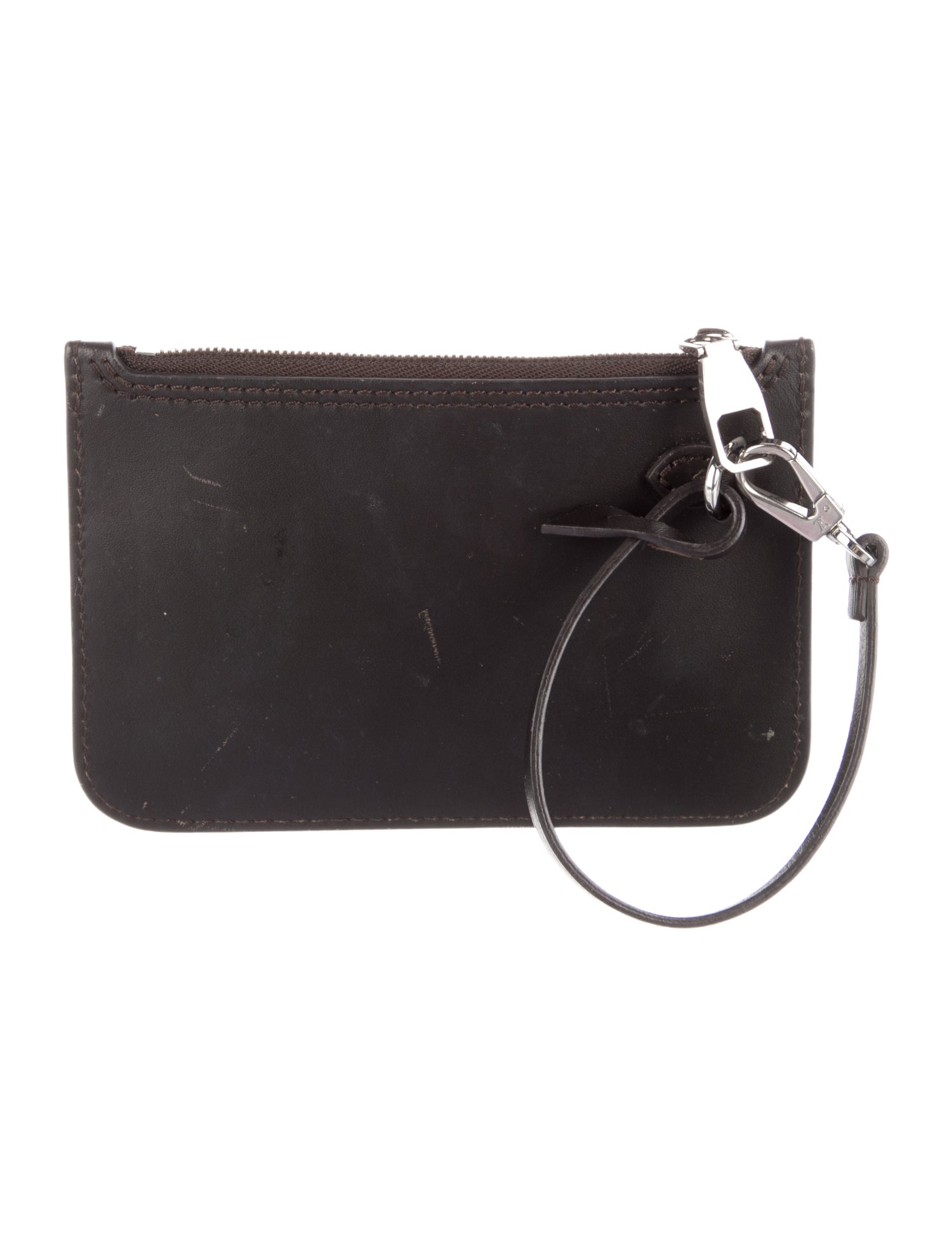 Louis Vuitton Leather Zip Pouch