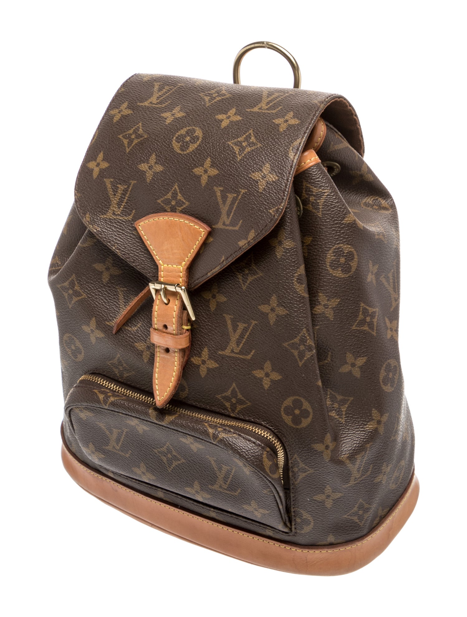 Louis Vuitton LV Monogram Montsouris MM Vintage