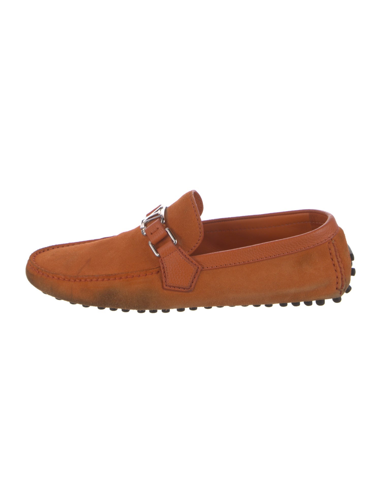 Louis Vuitton LV Monogram Suede Drivers