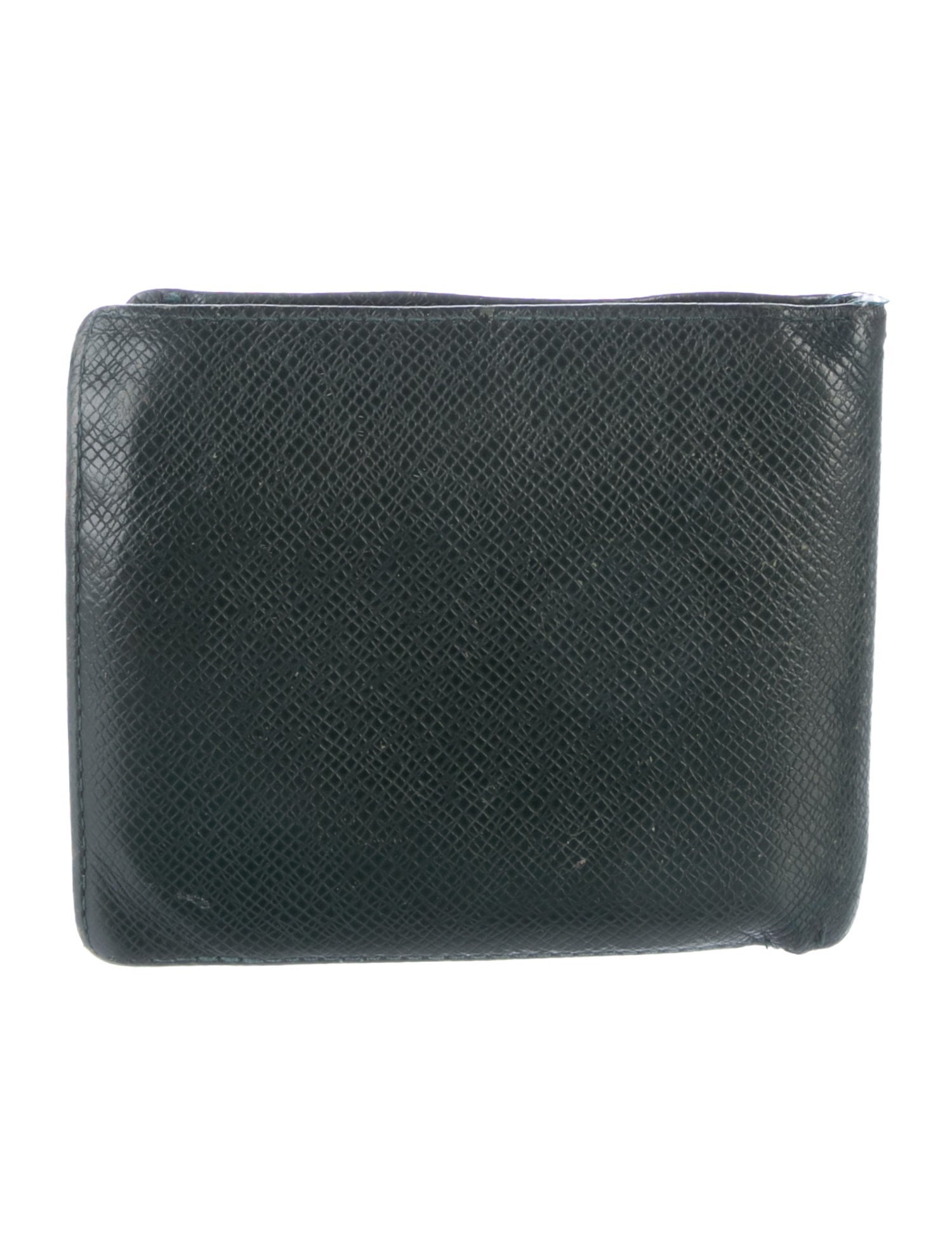 Louis Vuitton Vintage Taiga Leather Bifold Wallet