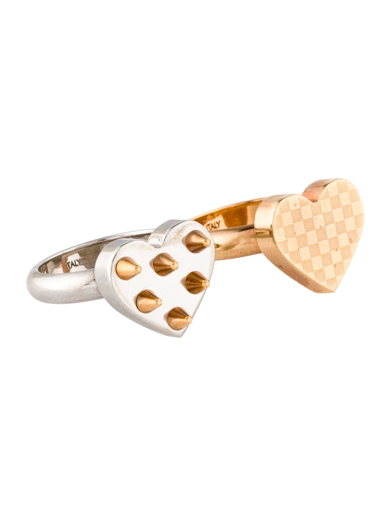 Louis Vuitton Spiky Valentine Ring Set