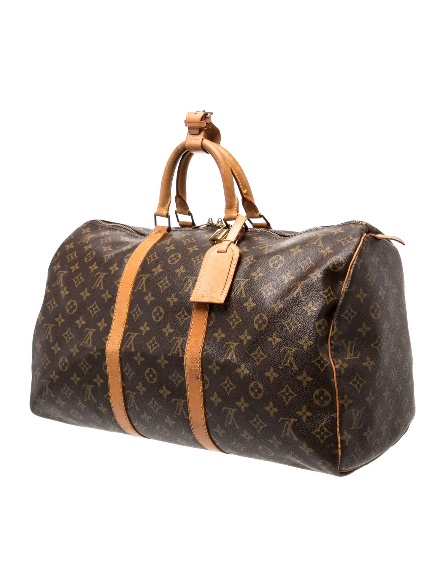 Louis Vuitton LV Monogram Keepall 50 Vintage