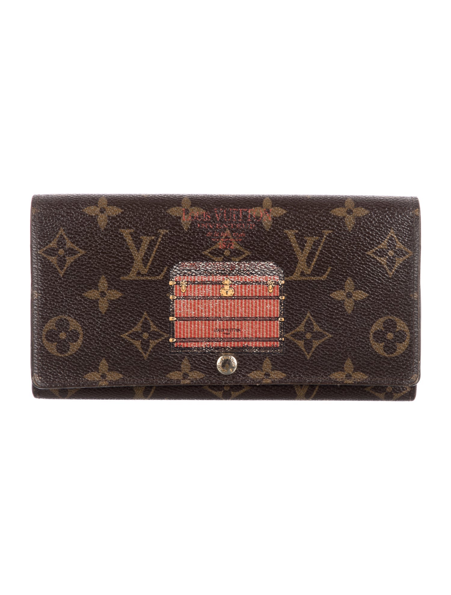Louis Vuitton LV Monogram Sarah Wallet