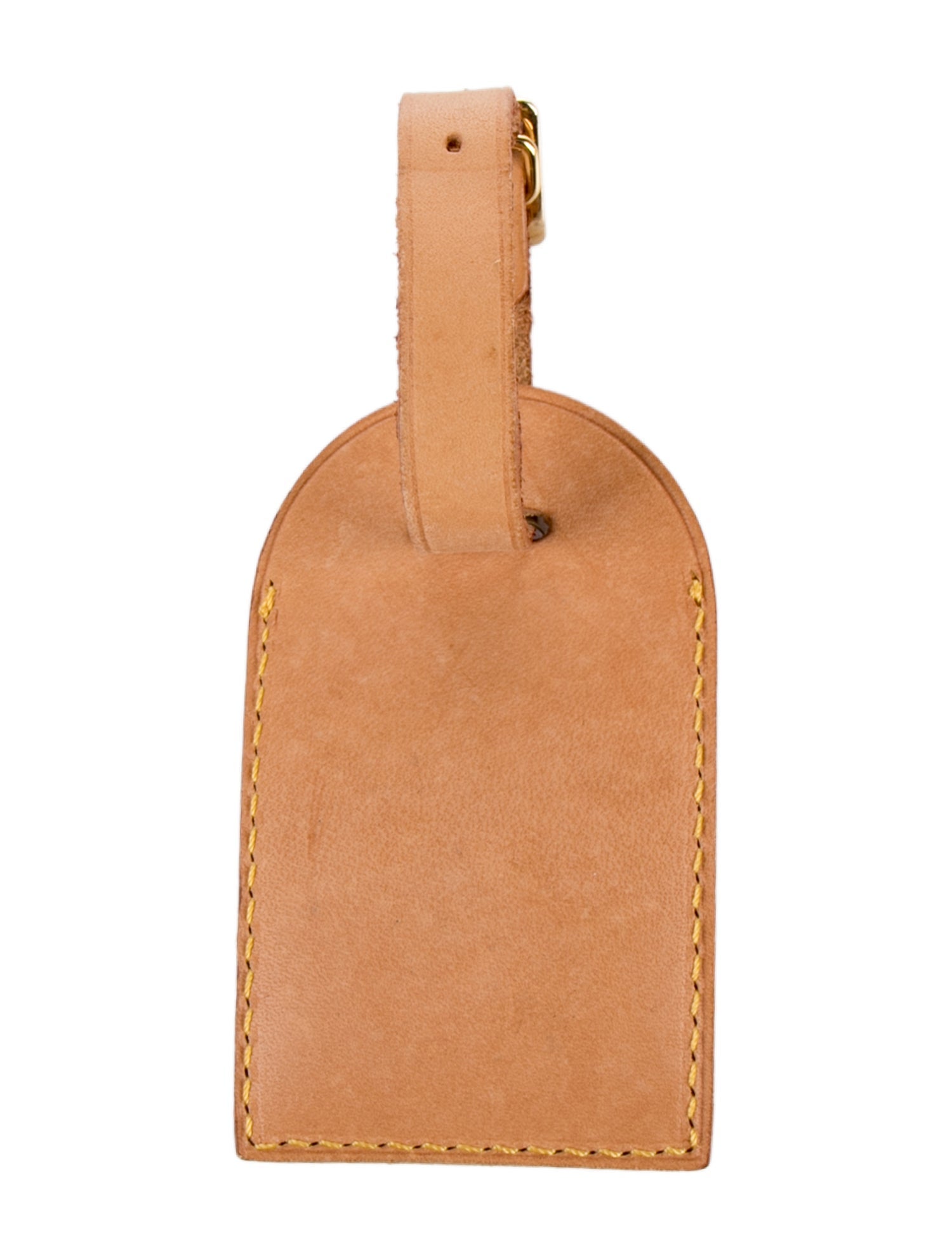 Louis Vuitton Vachetta Luggage Tag