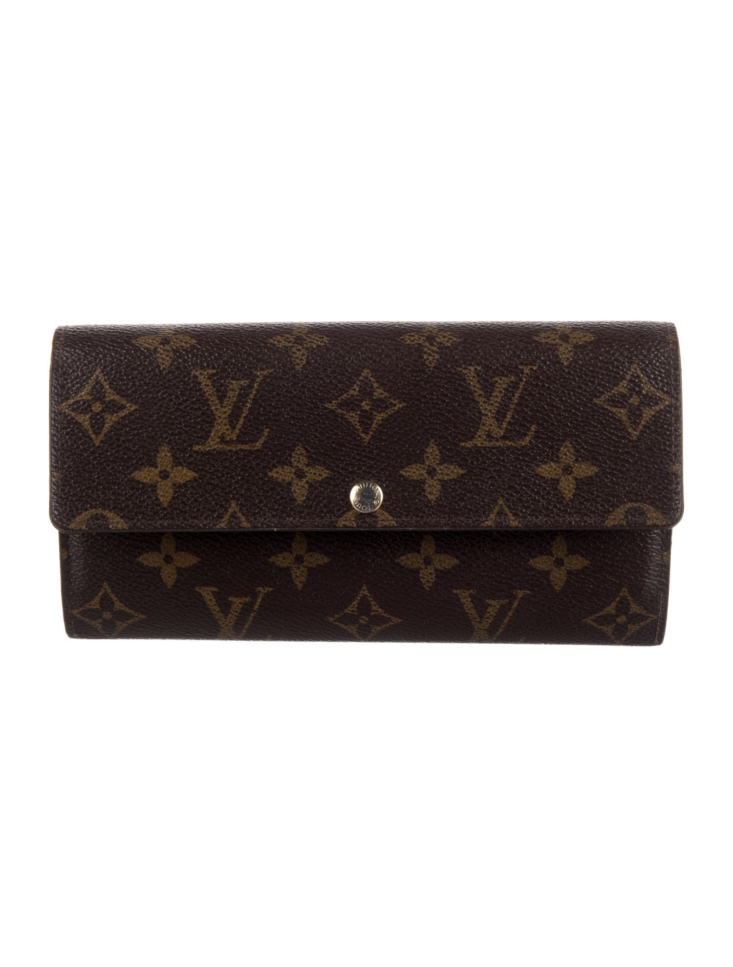 Louis Vuitton LV Monogram Coated Canvas Wallet