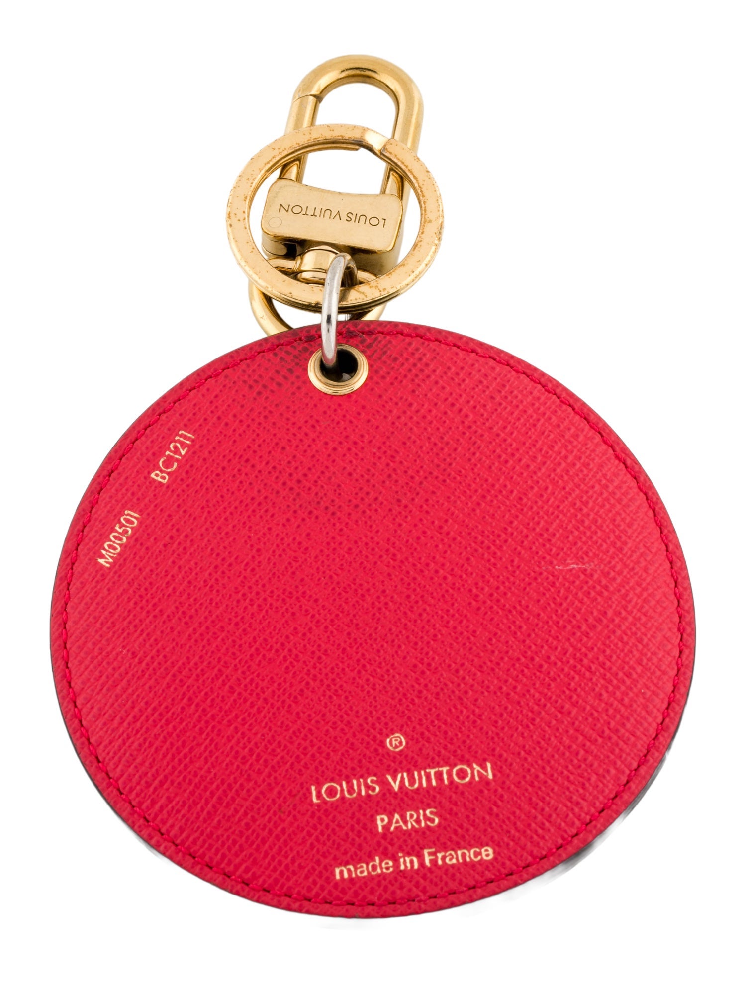 Louis Vuitton Monogram Illustre London Xmas Bag Charm & Key Holder