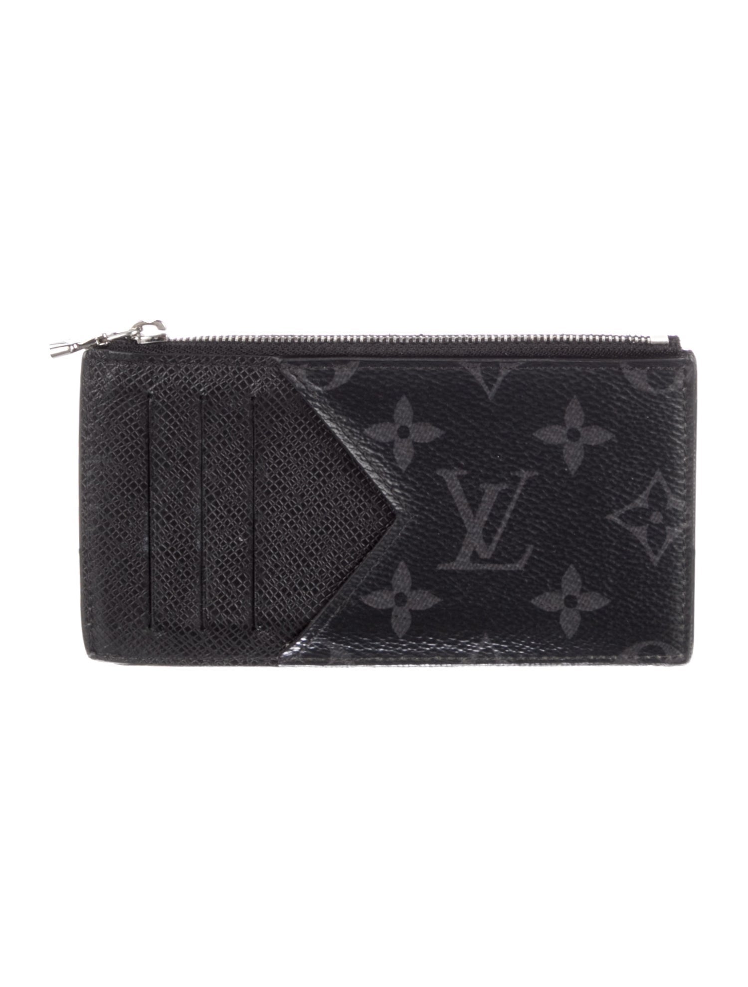 Louis Vuitton Monogram Eclipse Coated Canvas Wallet