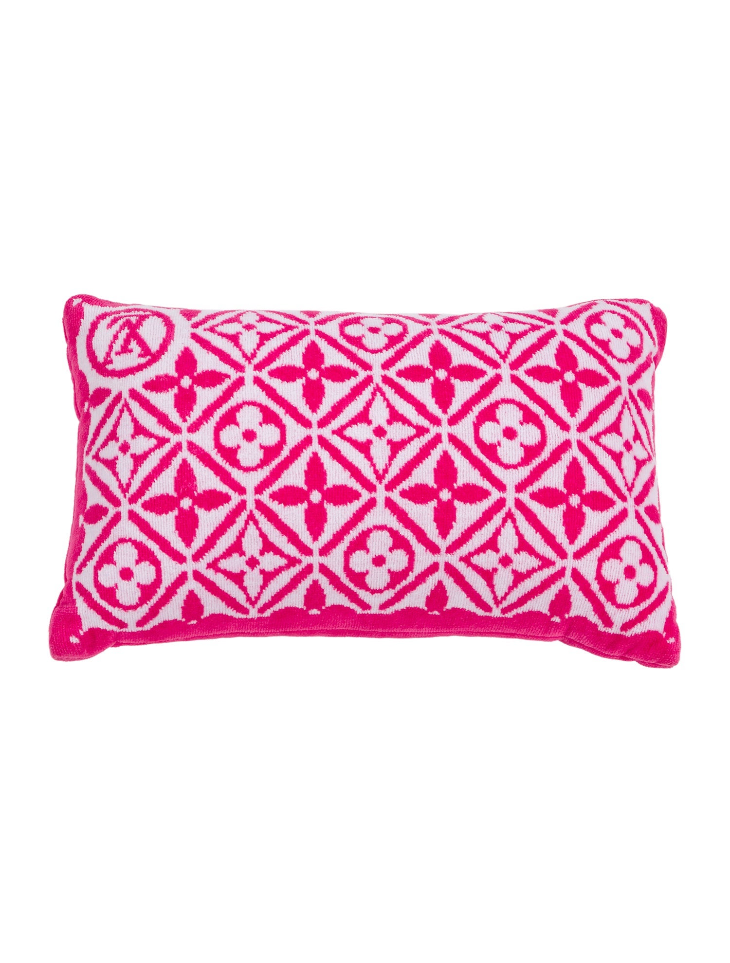 Louis Vuitton Monogram Flower Tile Beach Cushion