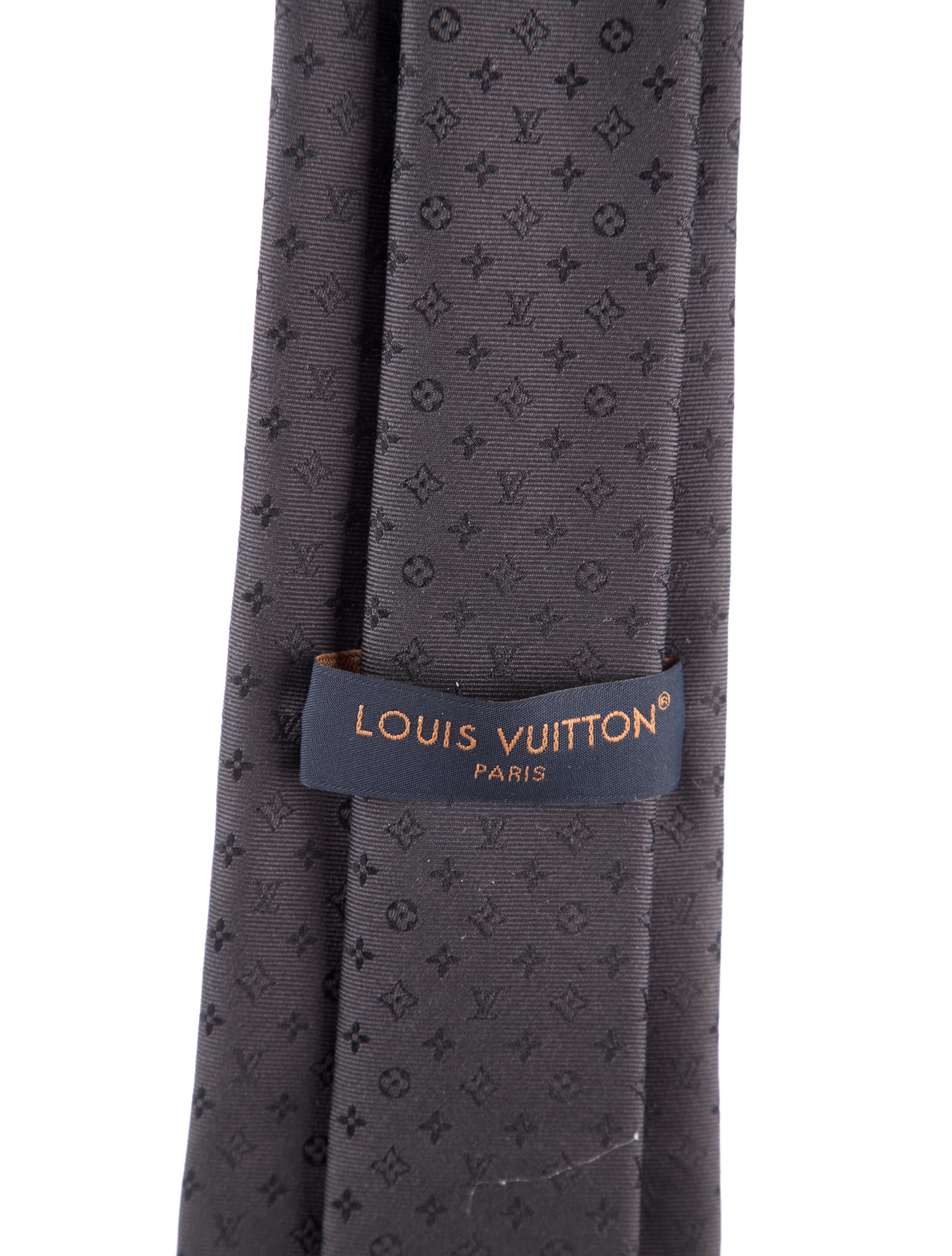 Louis Vuitton Printed Silk Tie
