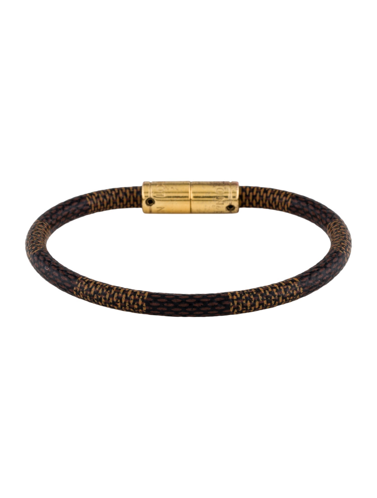 Louis Vuitton Canvas Keep It Wrap Bracelet