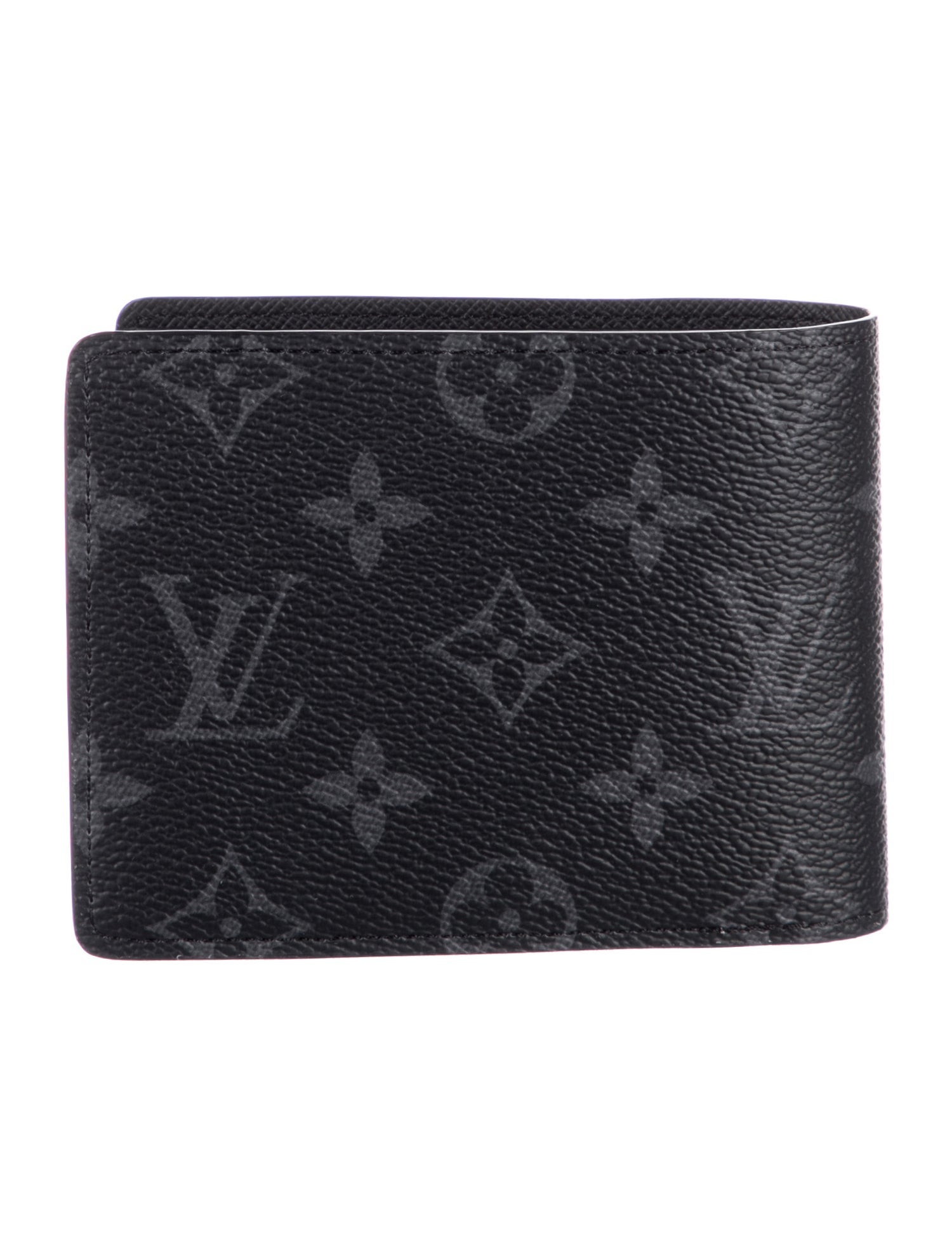 Louis Vuitton Monogram Eclipse Coated Canvas Bifold Wallet w/ Tags