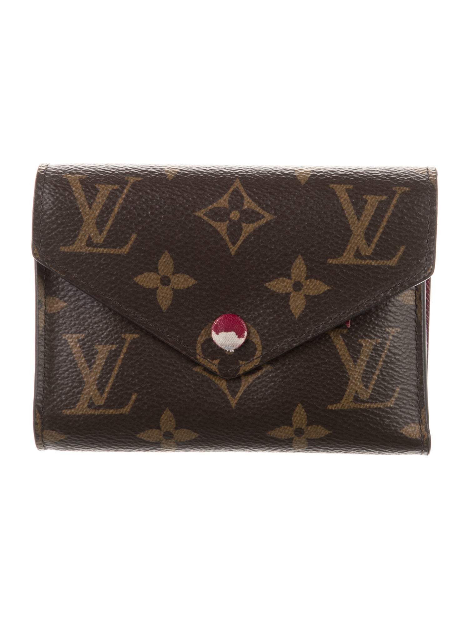 Louis Vuitton LV Monogram Coated Canvas Zoé Wallet