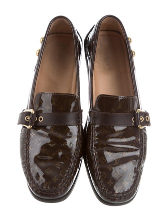 Louis Vuitton Patent Leather Loafers