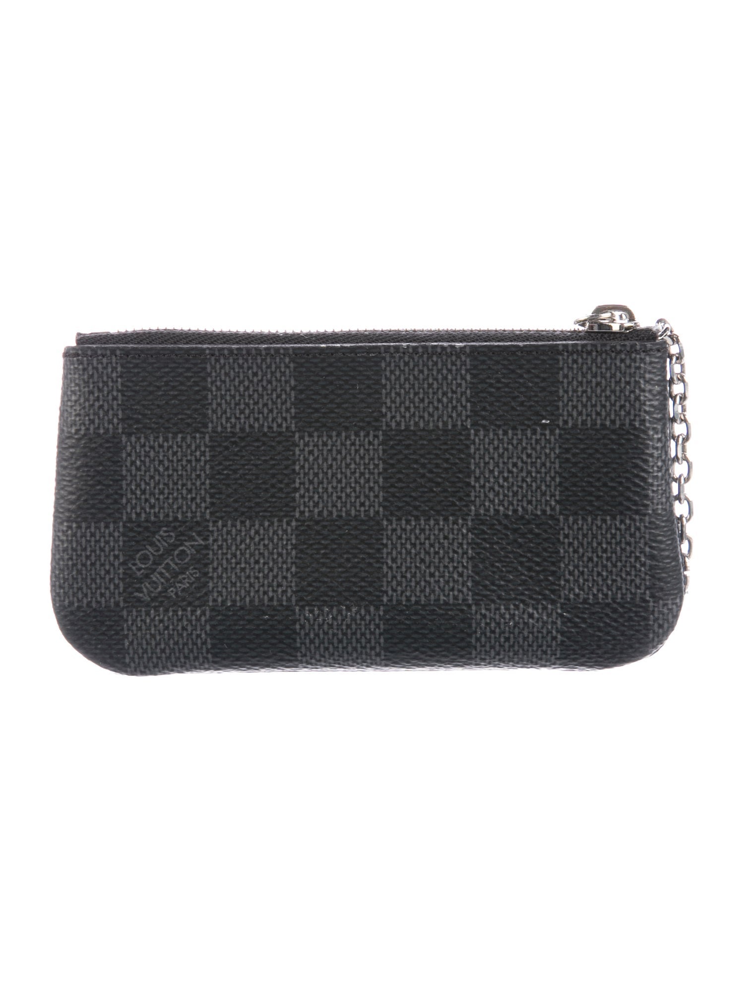 Louis Vuitton Damier Graphite Pochette Cles Keychain Pouch