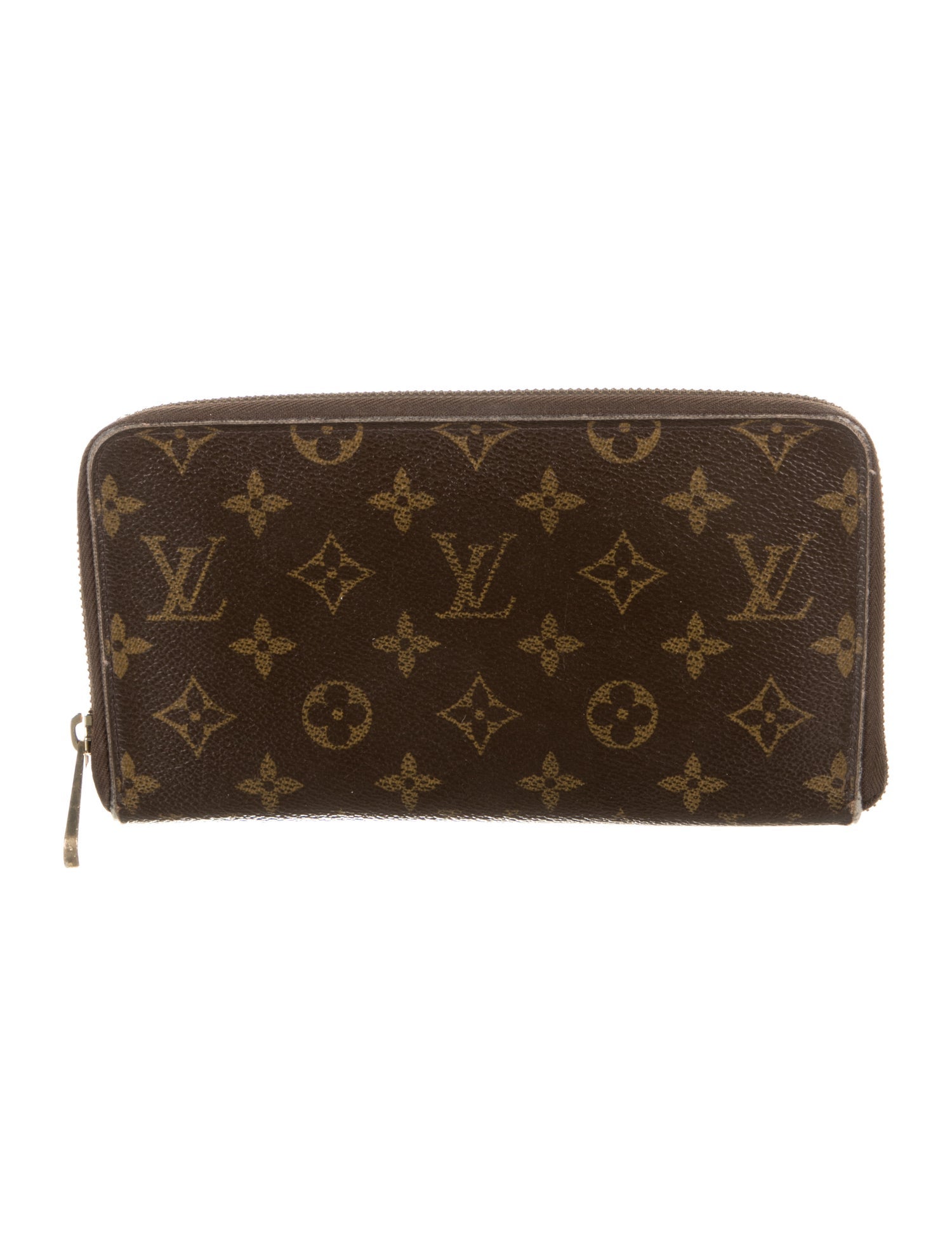 Louis Vuitton LV Monogram Coated Canvas Zippy Wallet