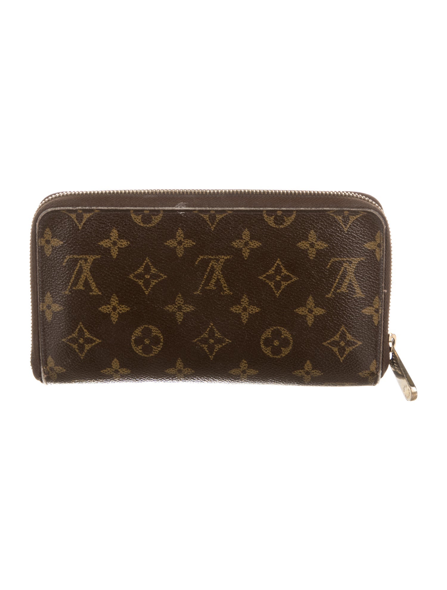 Louis Vuitton LV Monogram Coated Canvas Zippy Wallet