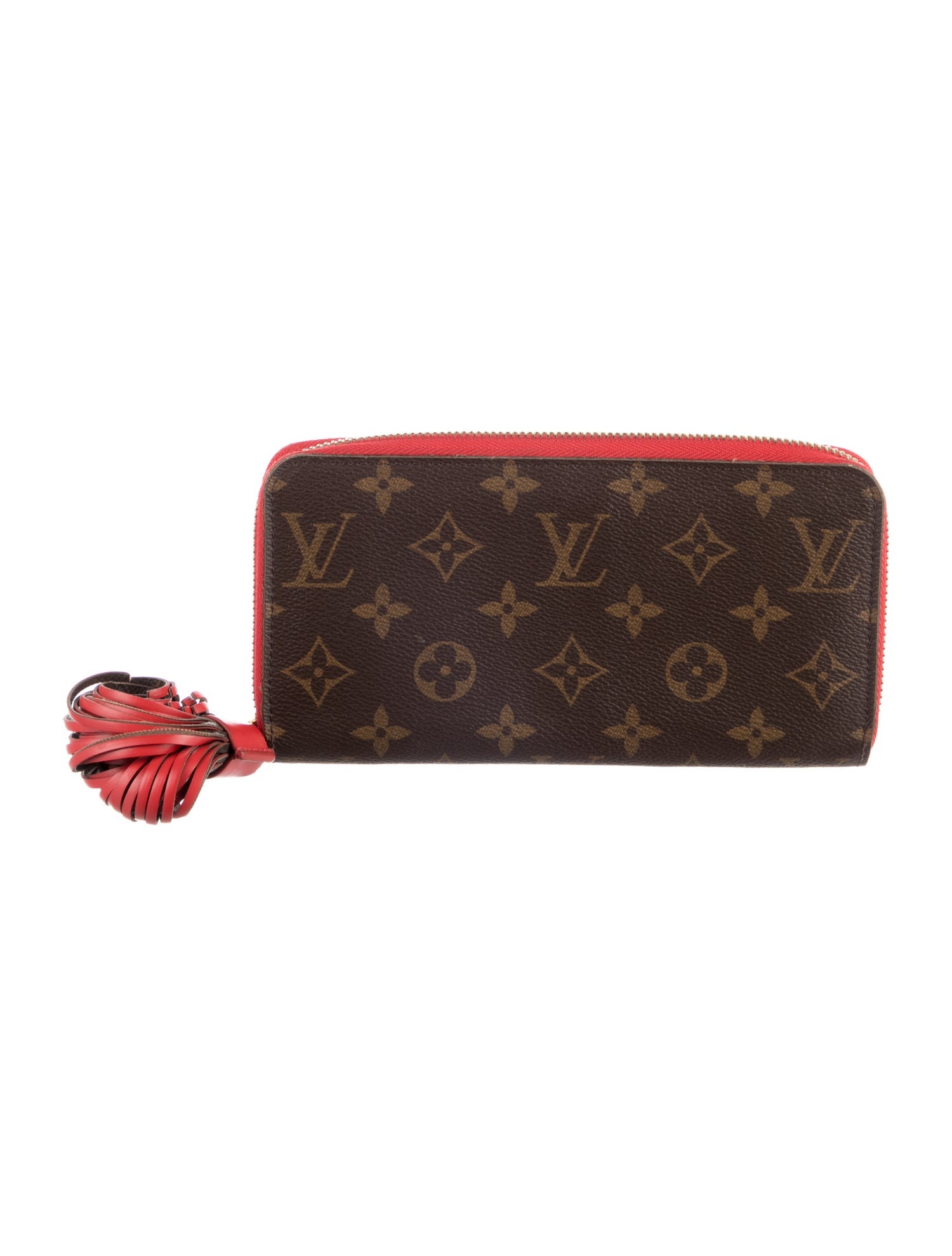 Louis Vuitton LV Monogram Coated Canvas Zippy Wallet