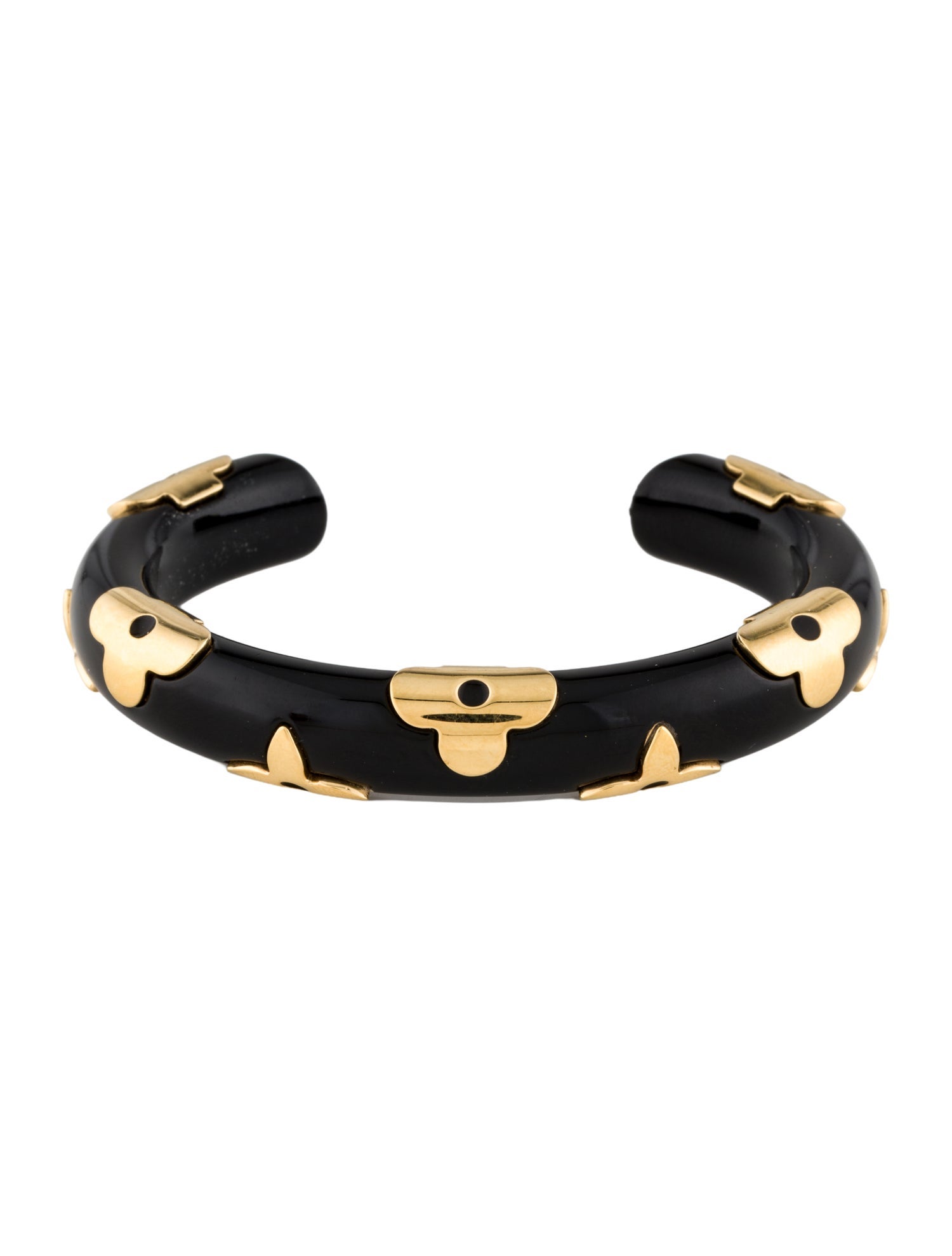 Louis Vuitton Resin Daily Monogram Cuff Bracelet