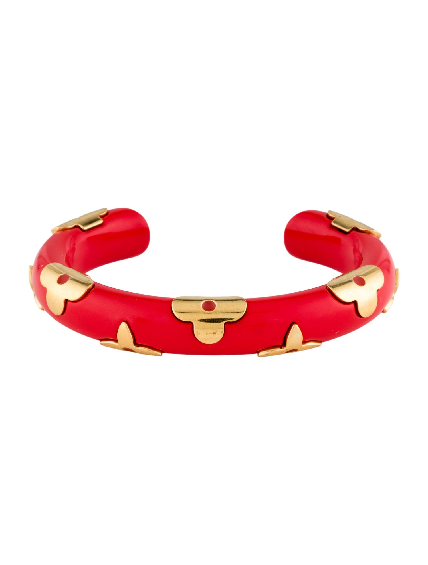 Louis Vuitton Resin Daily Monogram Cuff Bracelet