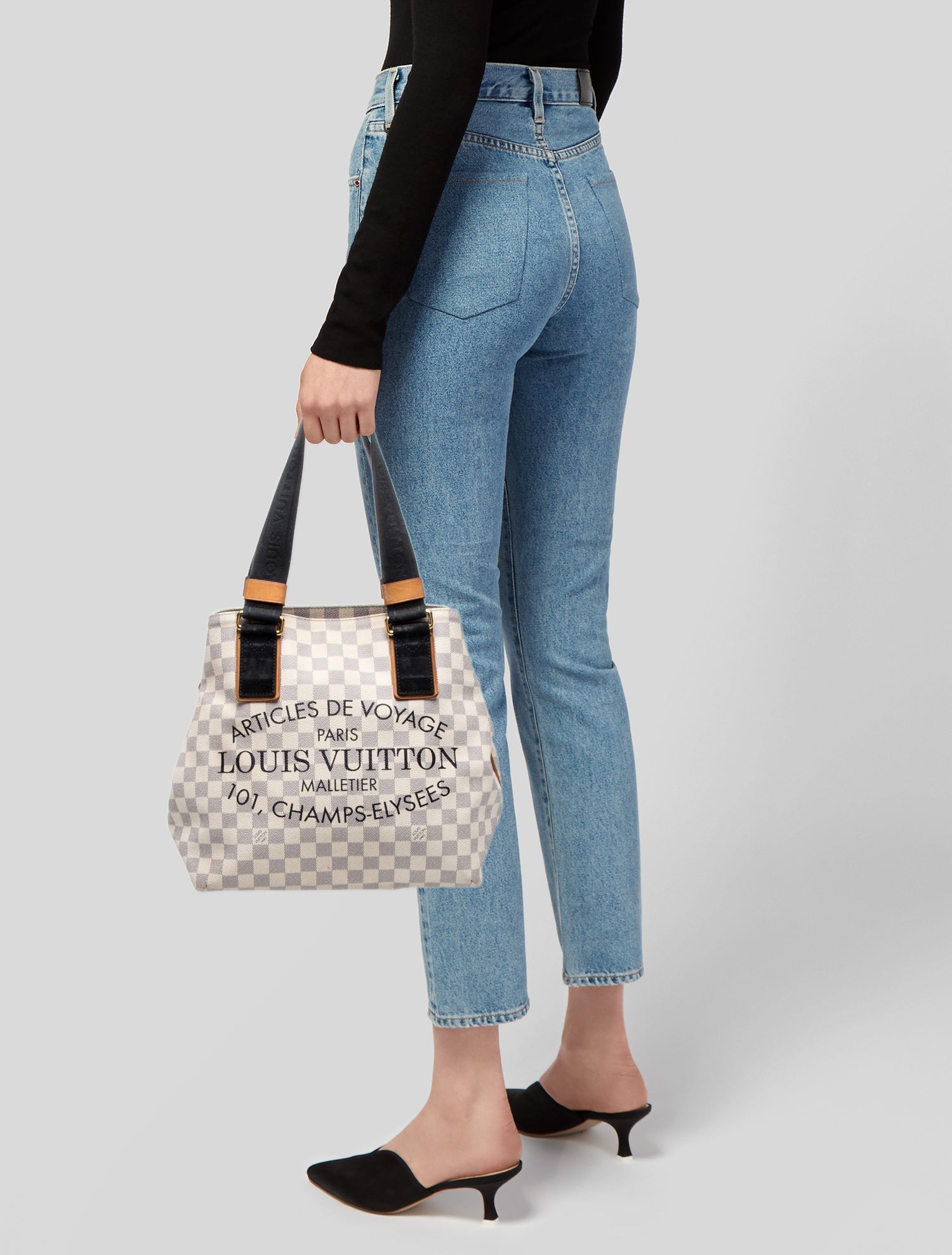 Louis Vuitton Damier Azur Beach Cabas PM