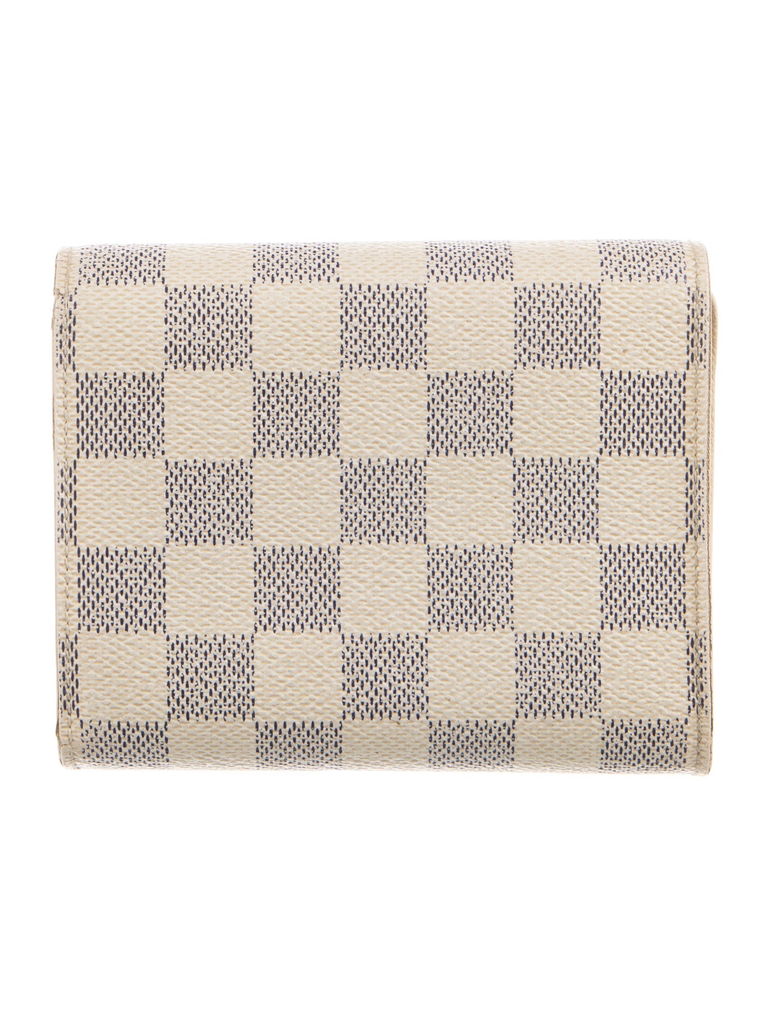 Louis Vuitton 2010 Damier Azur Pattern Joey Wallet