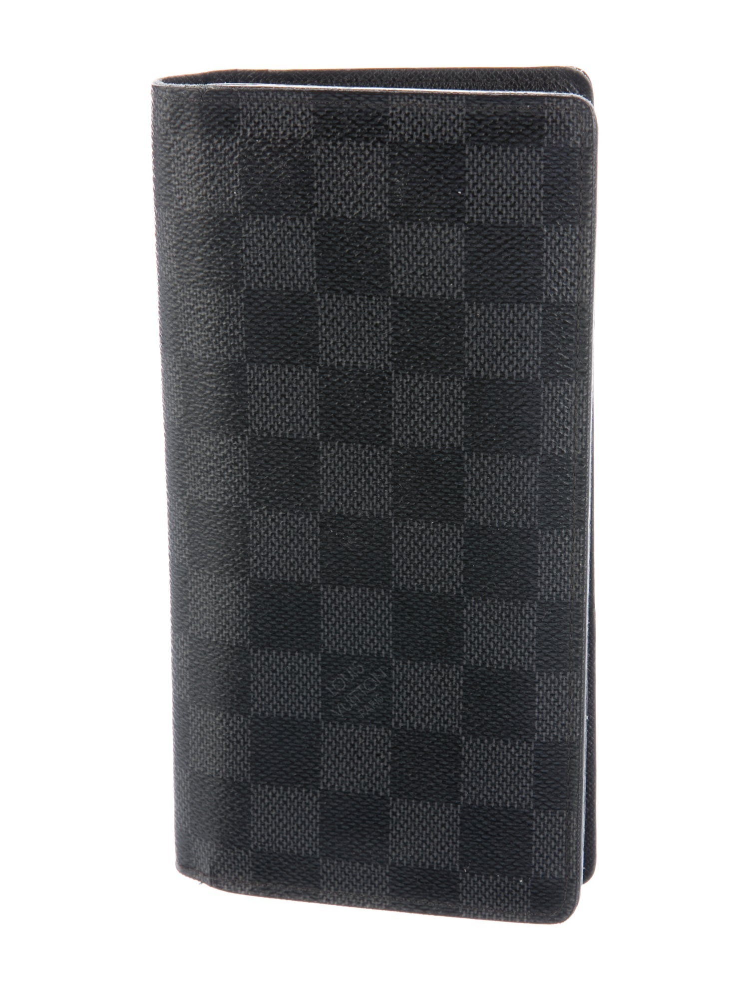 Louis Vuitton Damier Graphite Pattern Coated Canvas Brazza Wallet