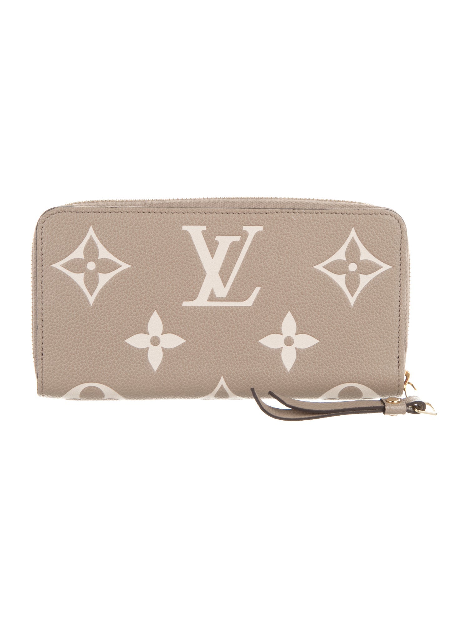 Louis Vuitton Leather Zippy Wallet