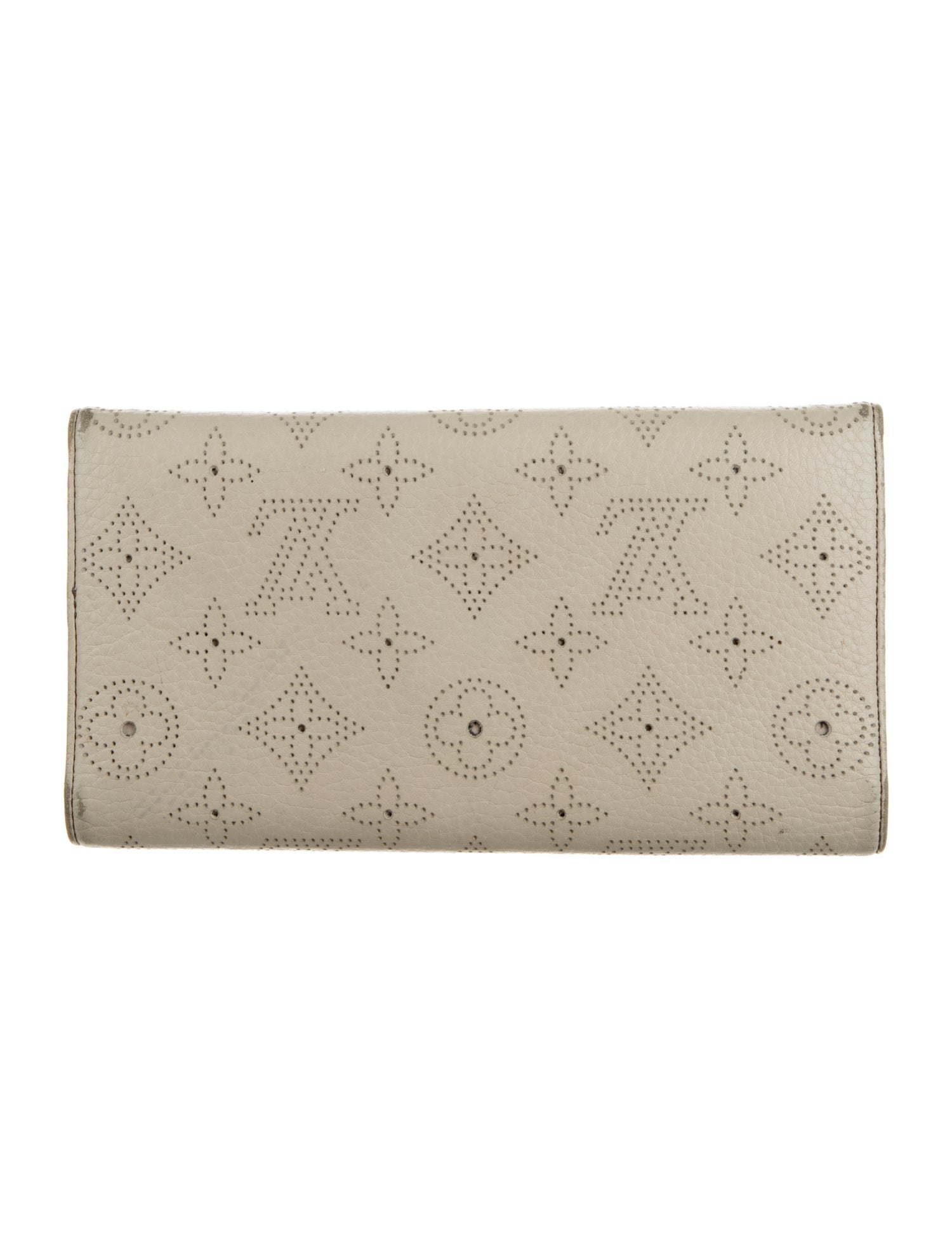 Louis Vuitton LV Monogram Mahina Leather Amelia Wallet