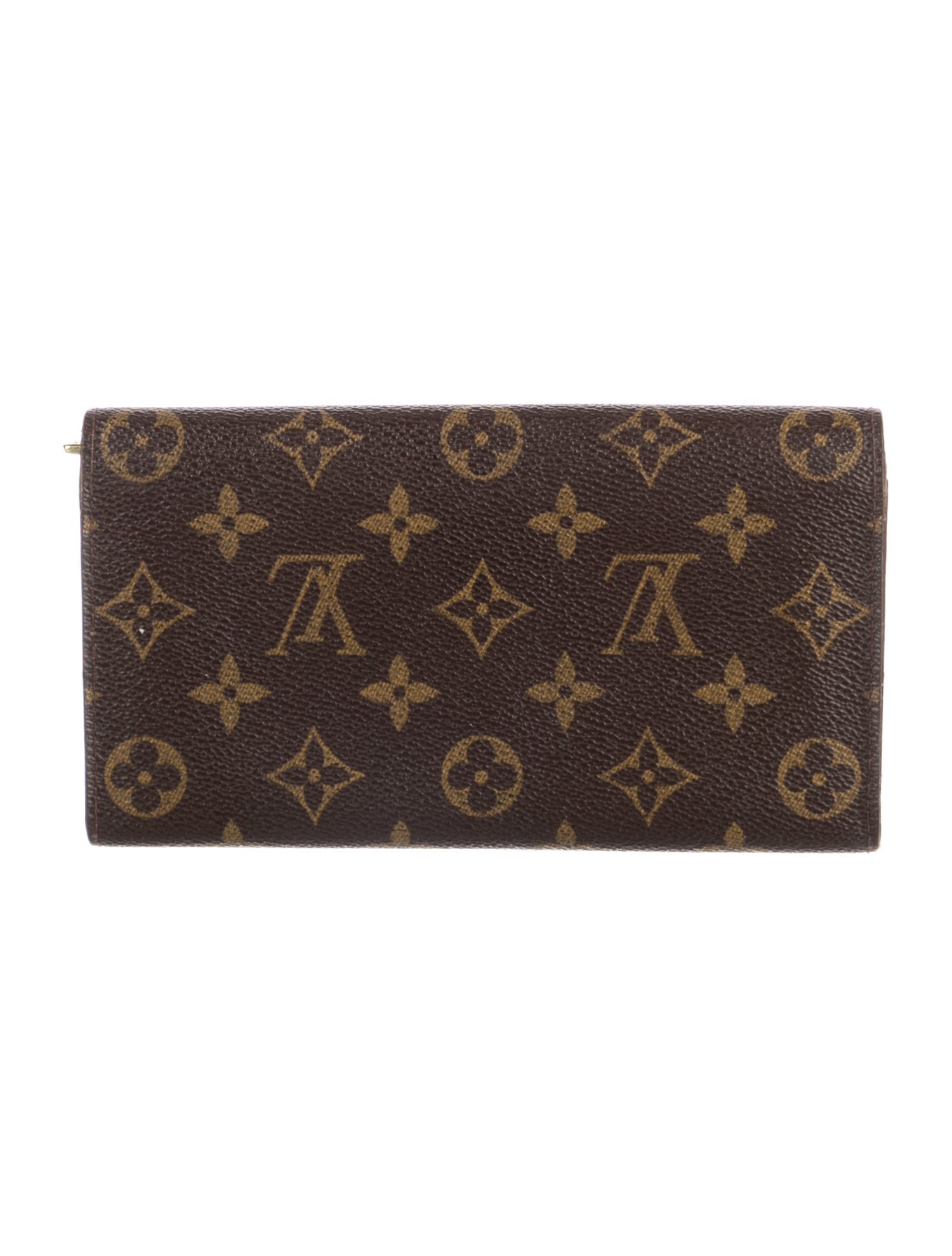 Louis Vuitton 1998 LV Monogram Sarah Wallet