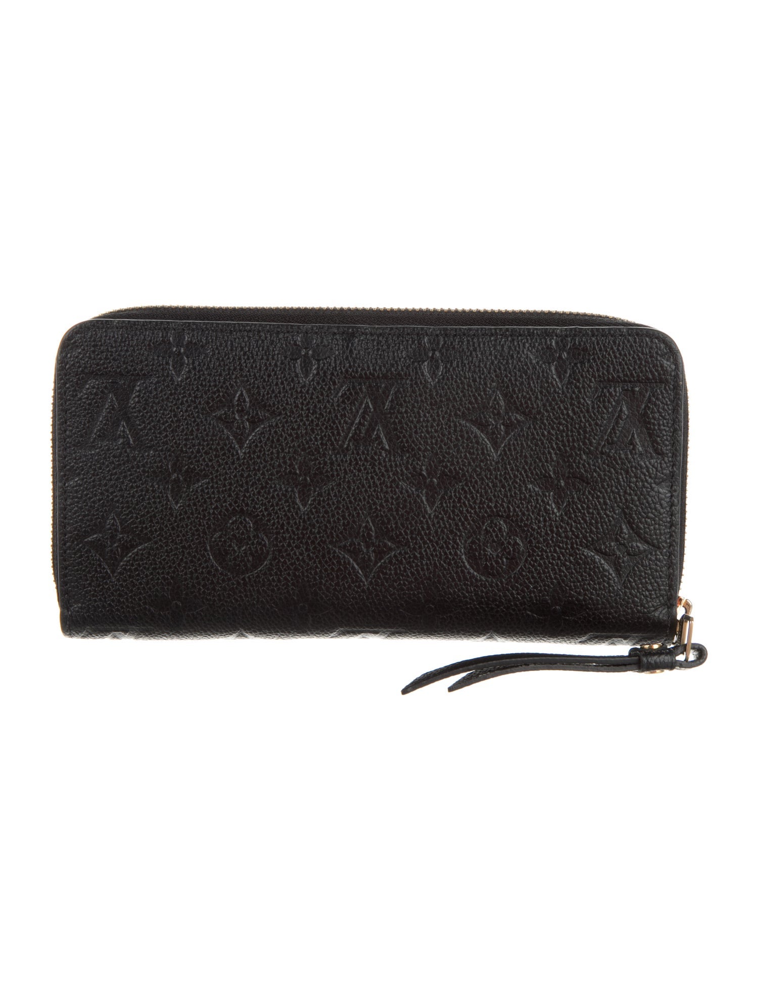 Louis Vuitton LV Monogram Empreinte Leather Zippy Wallet