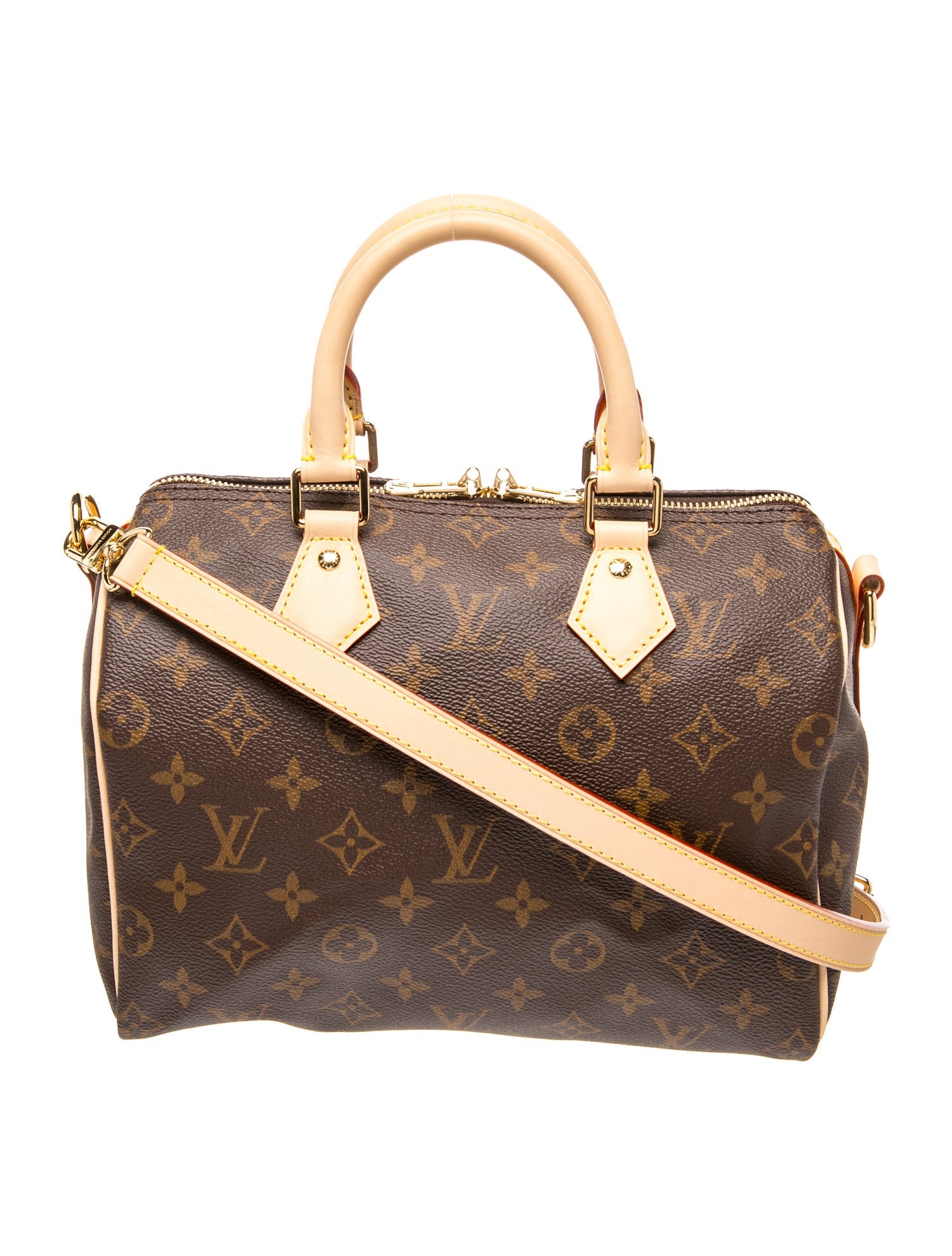 Louis Vuitton LV Monogram Speedy Bandouliere 25