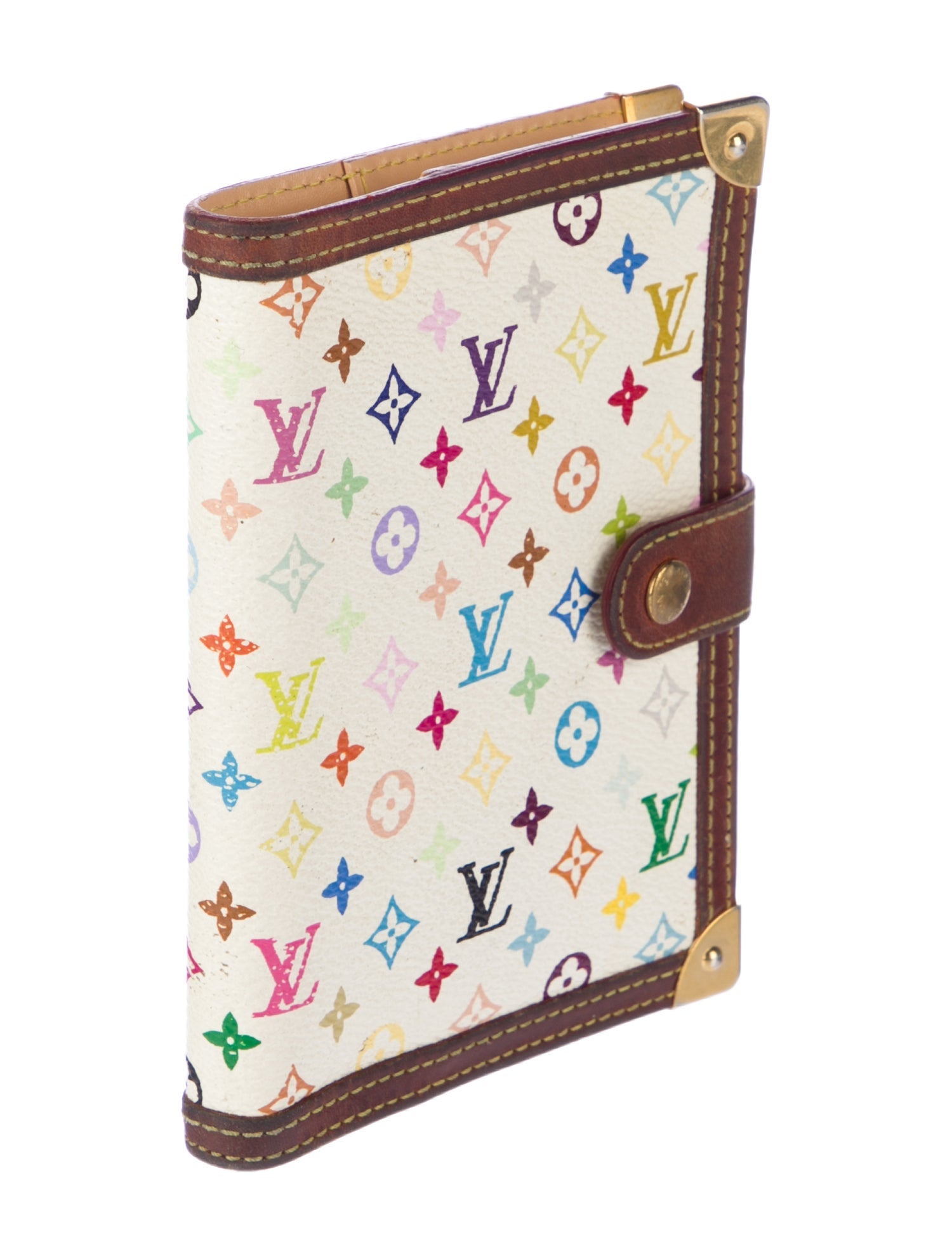 Louis Vuitton x Takashi Murakami Monogram Multicolore Small Ring Agenda Cover