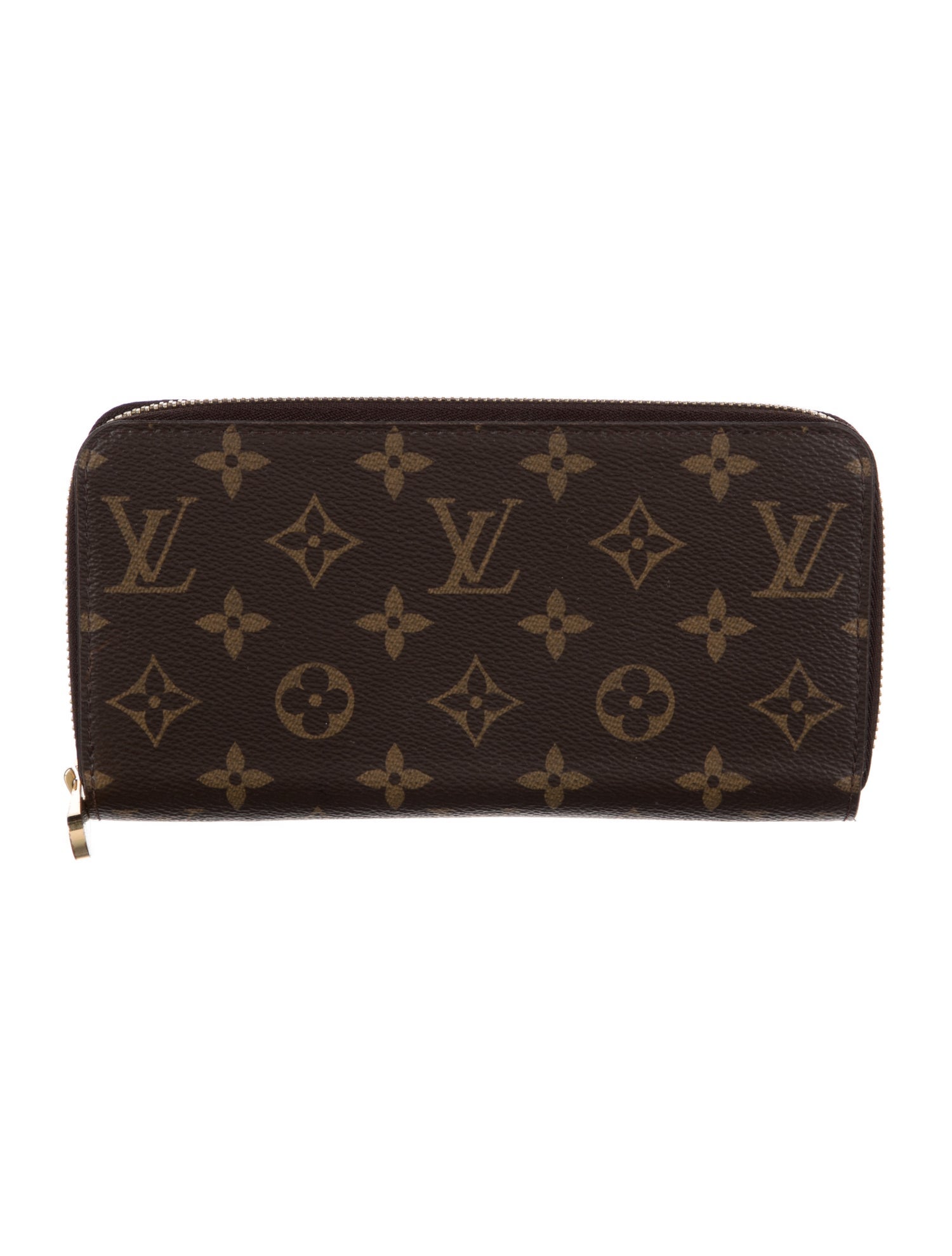 Louis Vuitton LV Monogram Coated Canvas Zippy Wallet