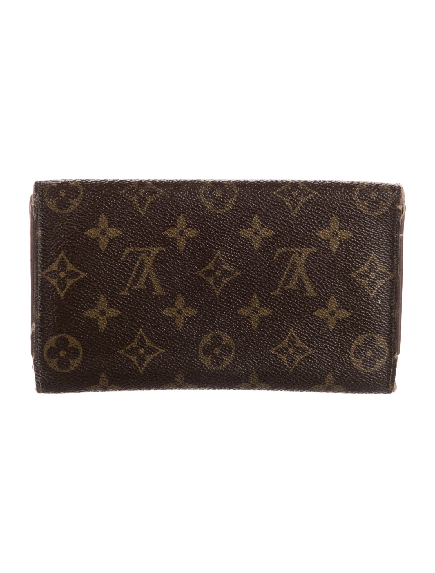 Louis Vuitton LV Monogram Coated Canvas Wallet