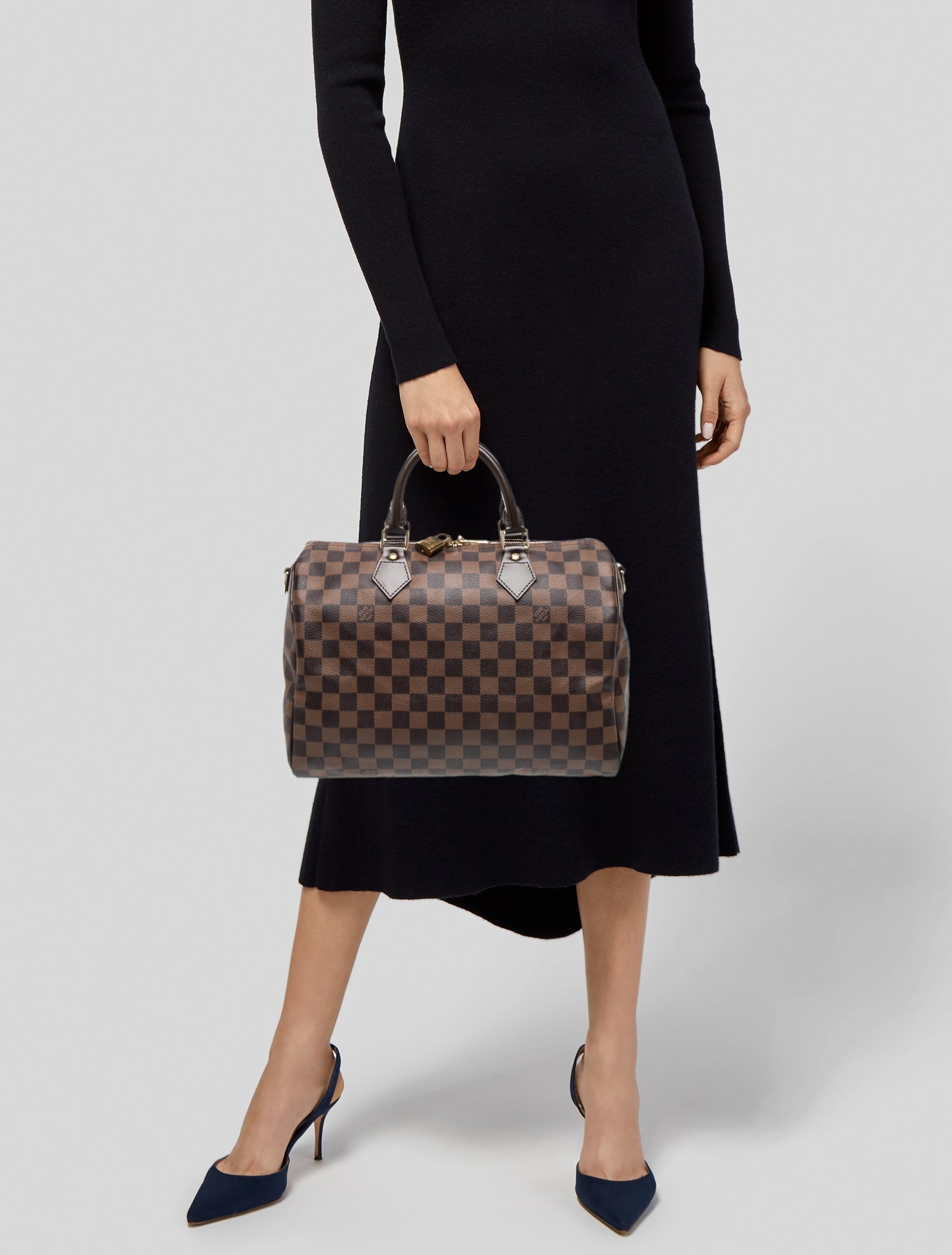 Louis Vuitton Damier Ebene Speedy Bandouliere 30