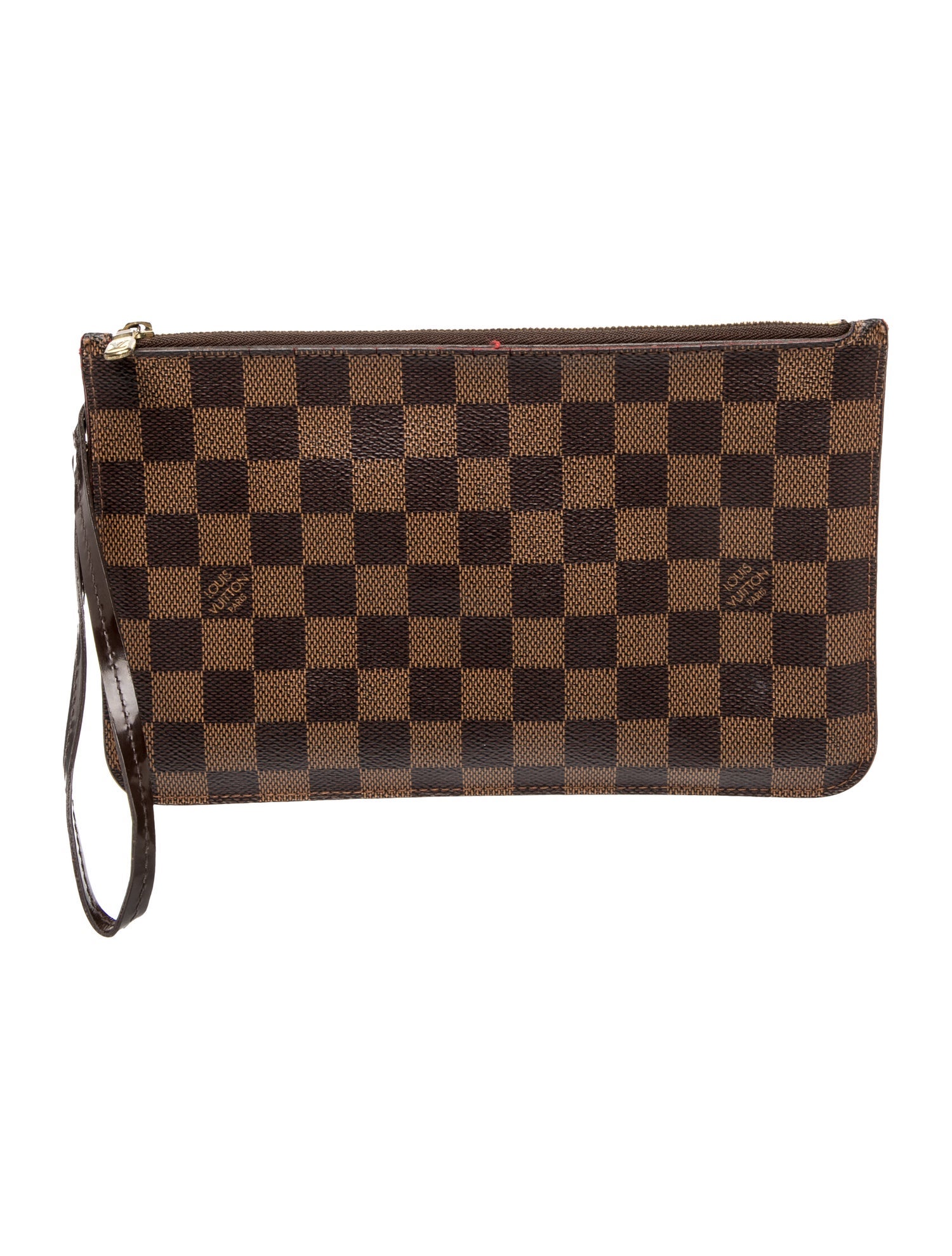 Louis Vuitton Damier Ebene Neverfull Pouch