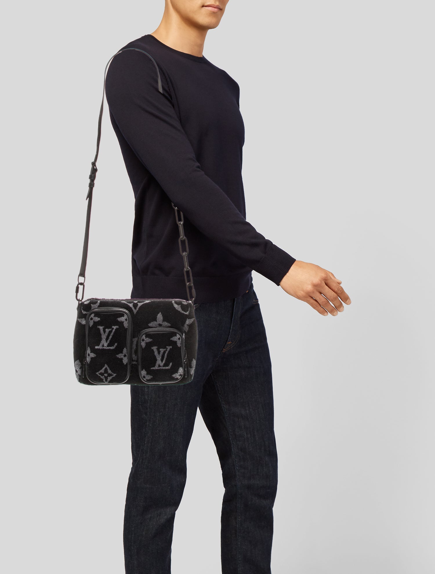 Louis Vuitton Monogram Eclipse Speedy