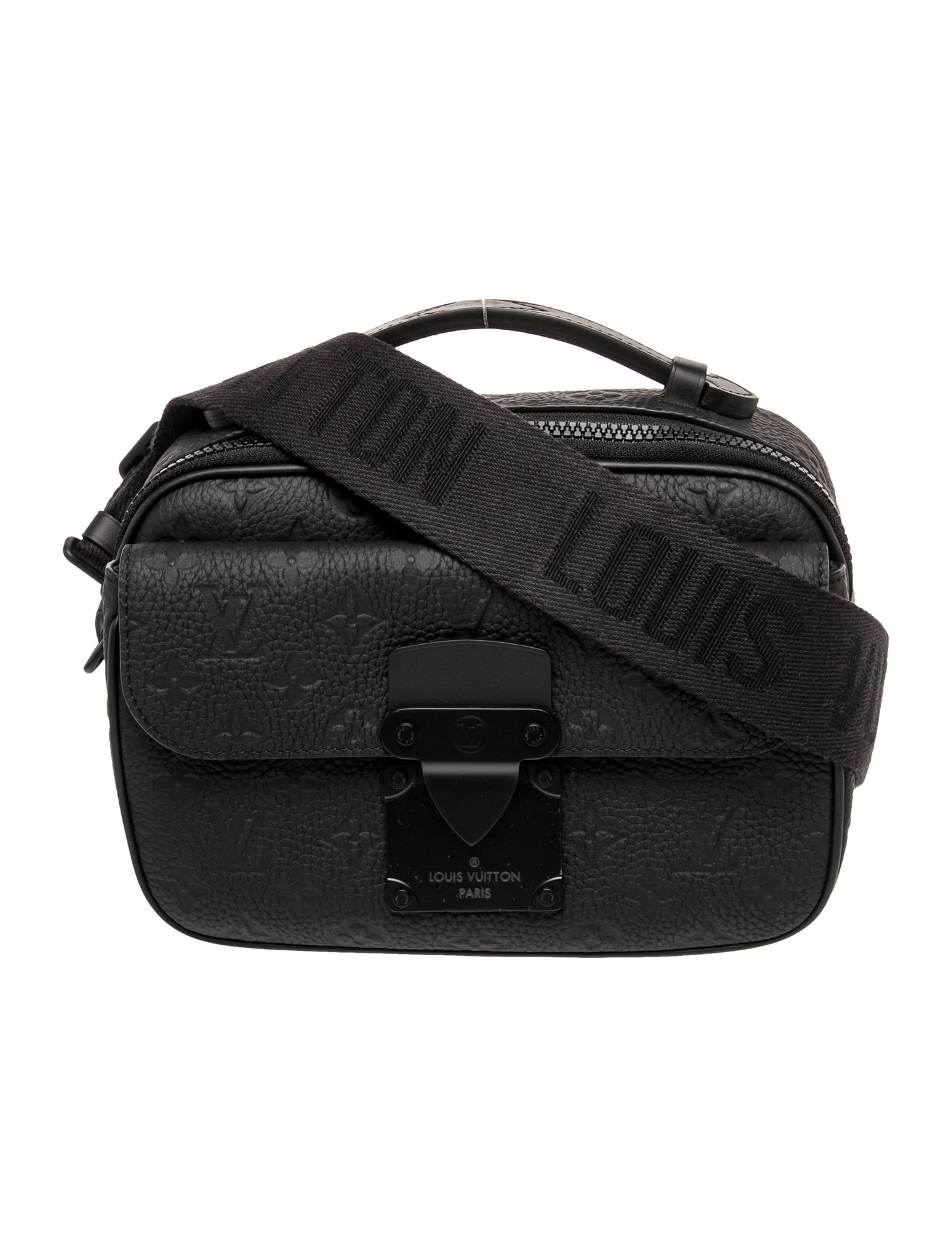 Louis Vuitton LV Monogram Taurillon Monogram S Lock Messenger w/ Tags