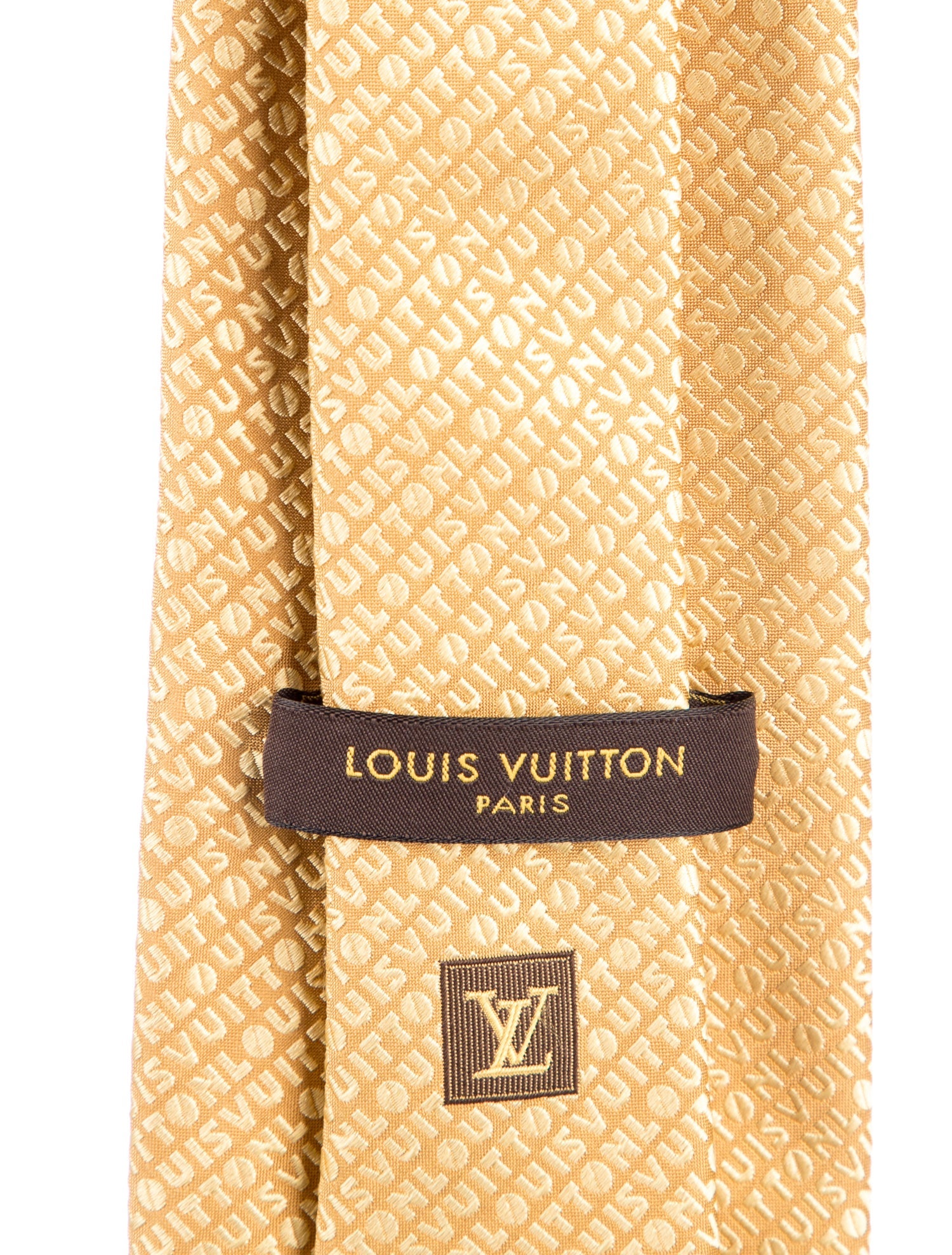 Louis Vuitton Silk Patterned Tie