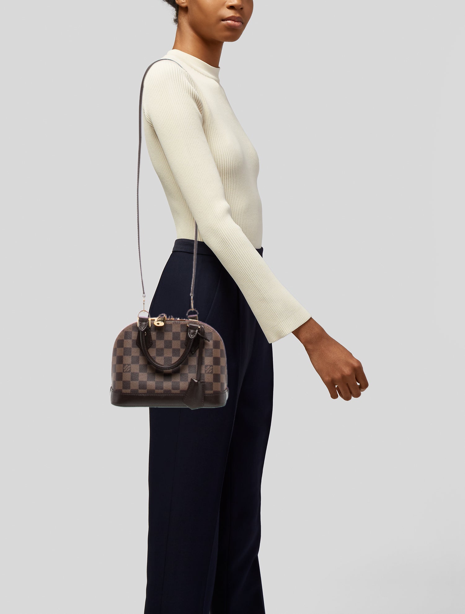 Louis Vuitton Damier Ebene Alma BB