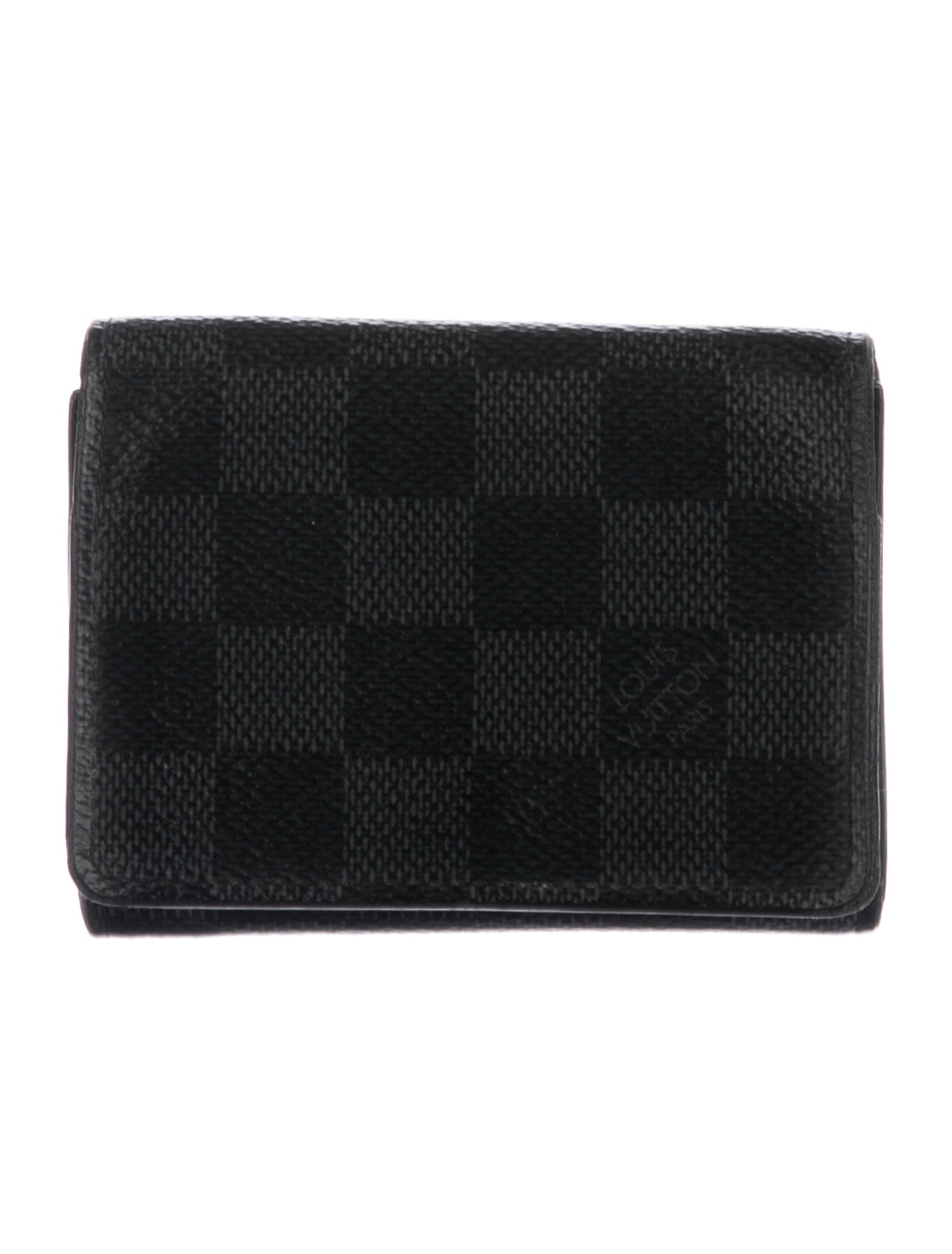 Louis Vuitton 2018 Damier Graphite Pattern Card Case